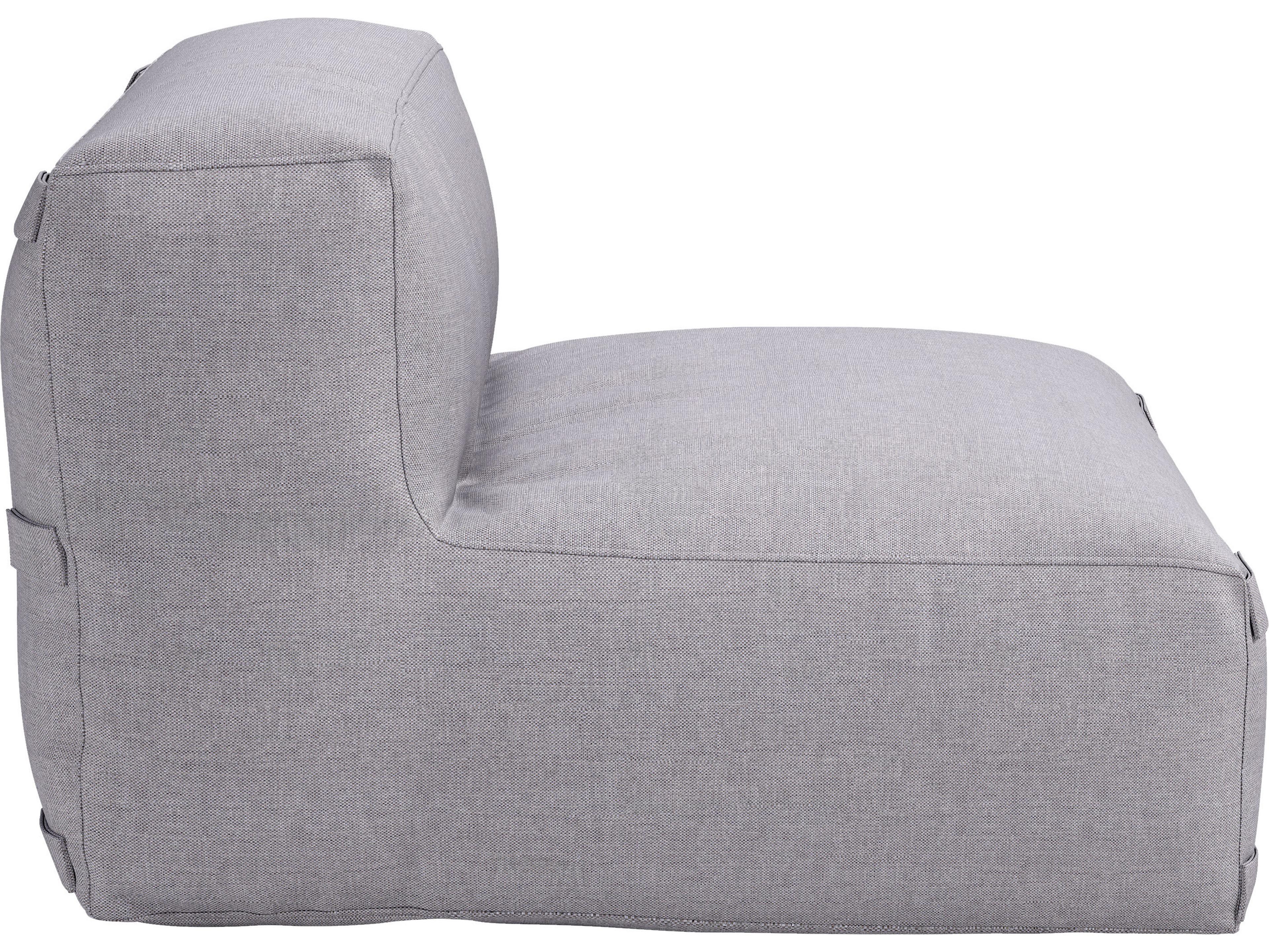 Zuo Outdoor Luanda Gray Fabric Middle Chair