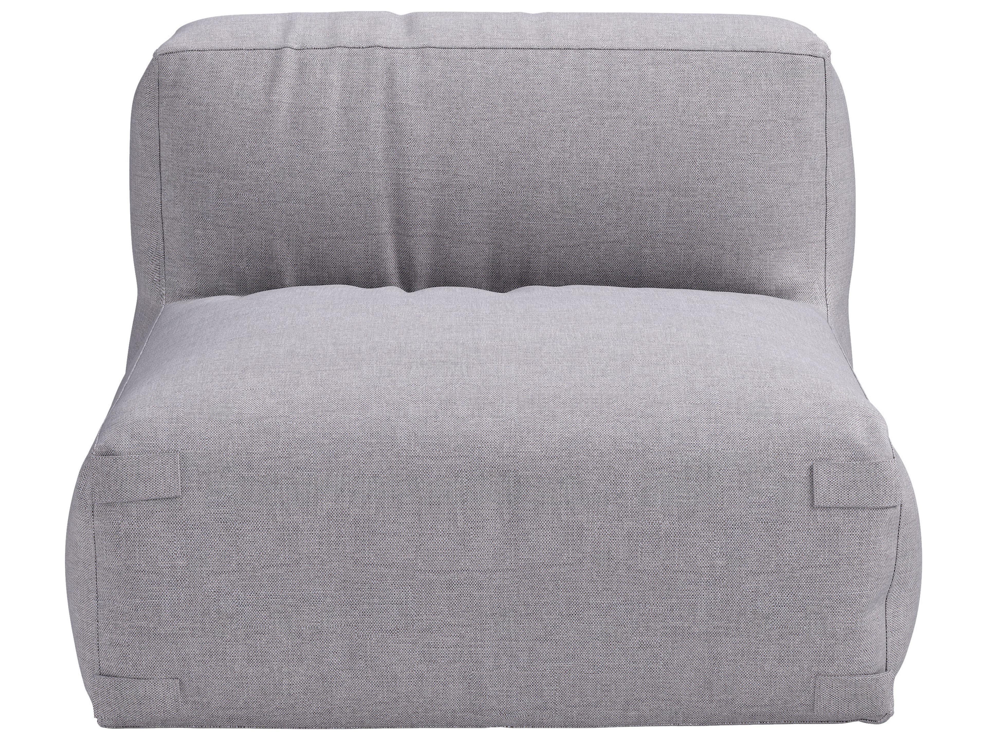 Zuo Outdoor Luanda Gray Fabric Middle Chair