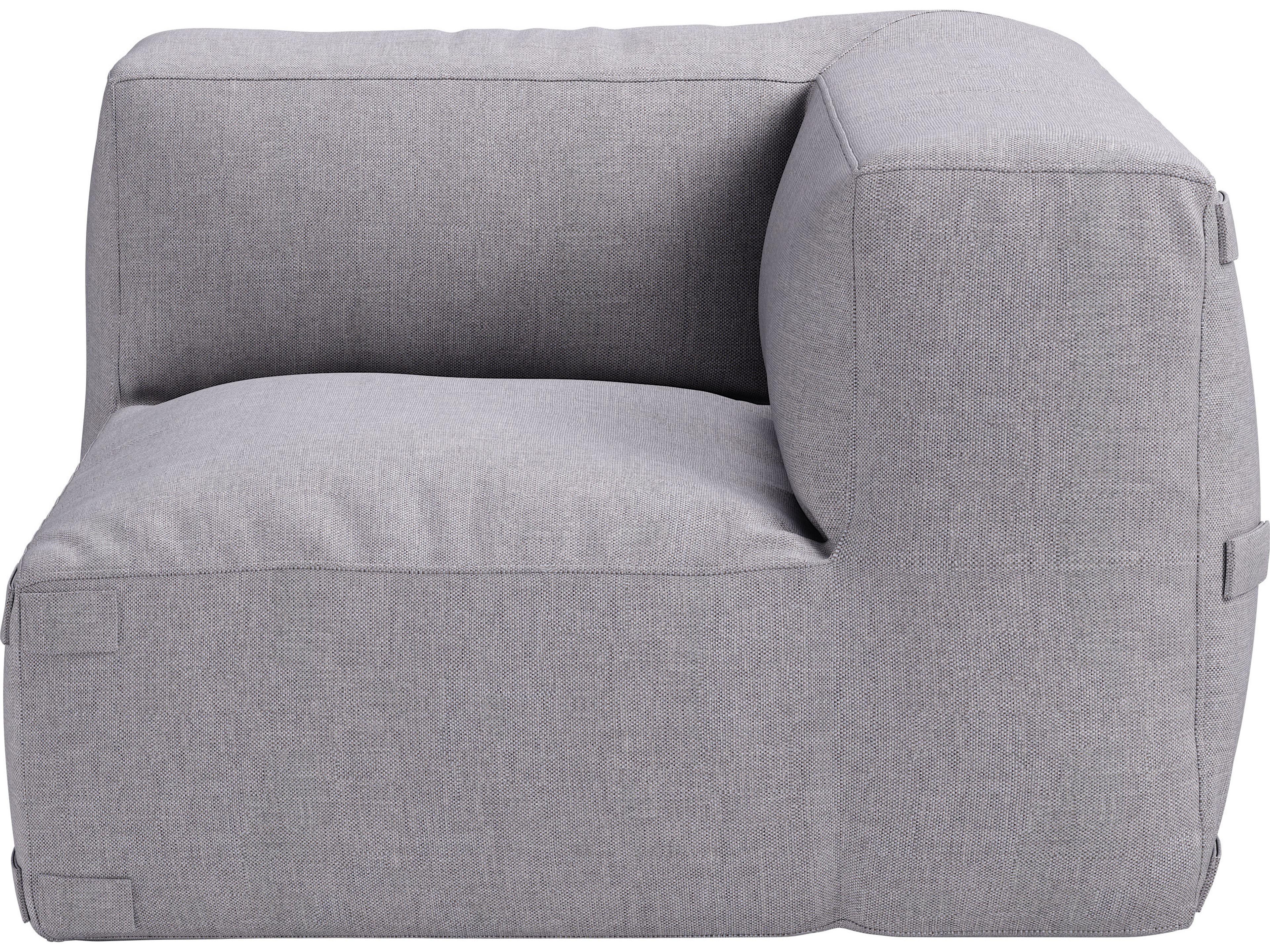 Zuo Outdoor Luanda Gray Fabric Corner Chair