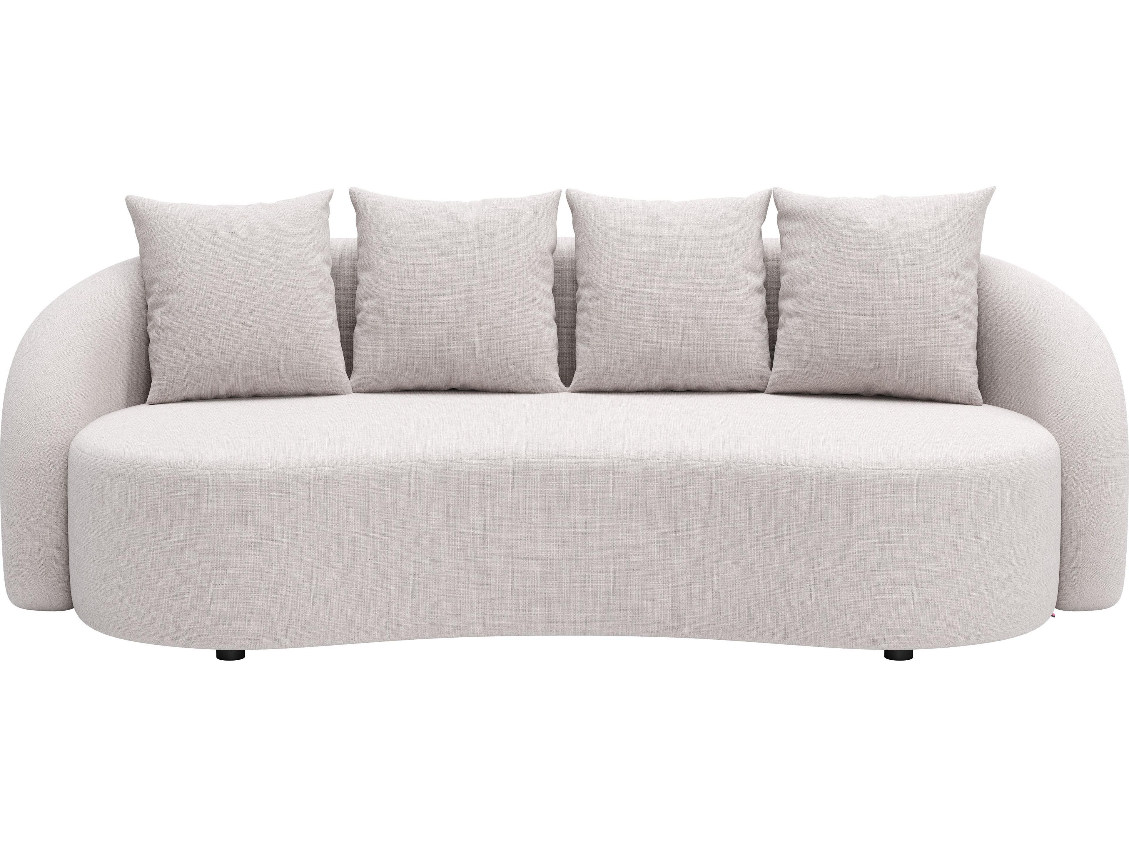 Zuo Outdoor Sunny Isles Beige Aluminum Cushion Sofa