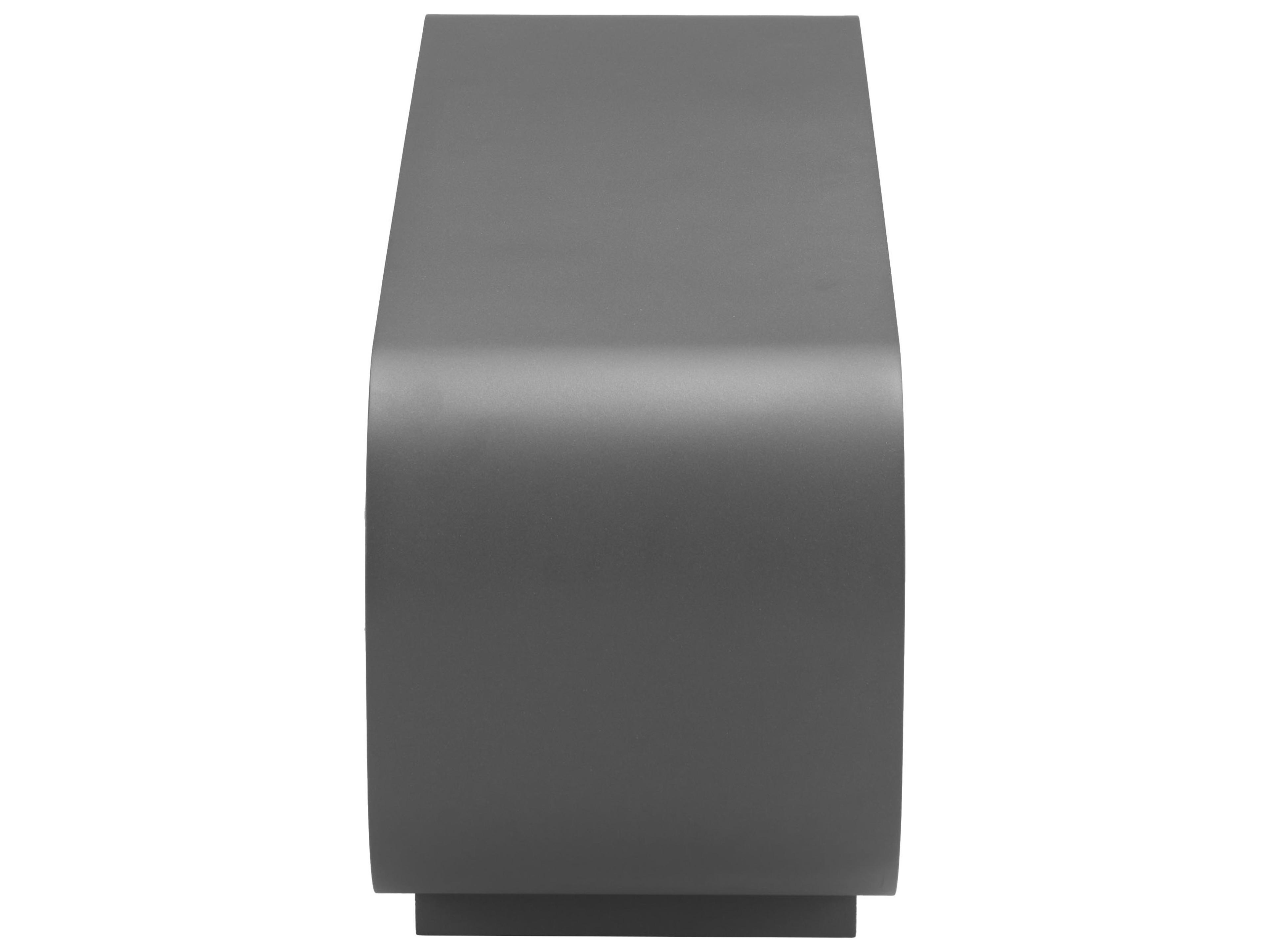 Zuo Outdoor Brisa Charcoal Aluminum Rectangular Coffee Table