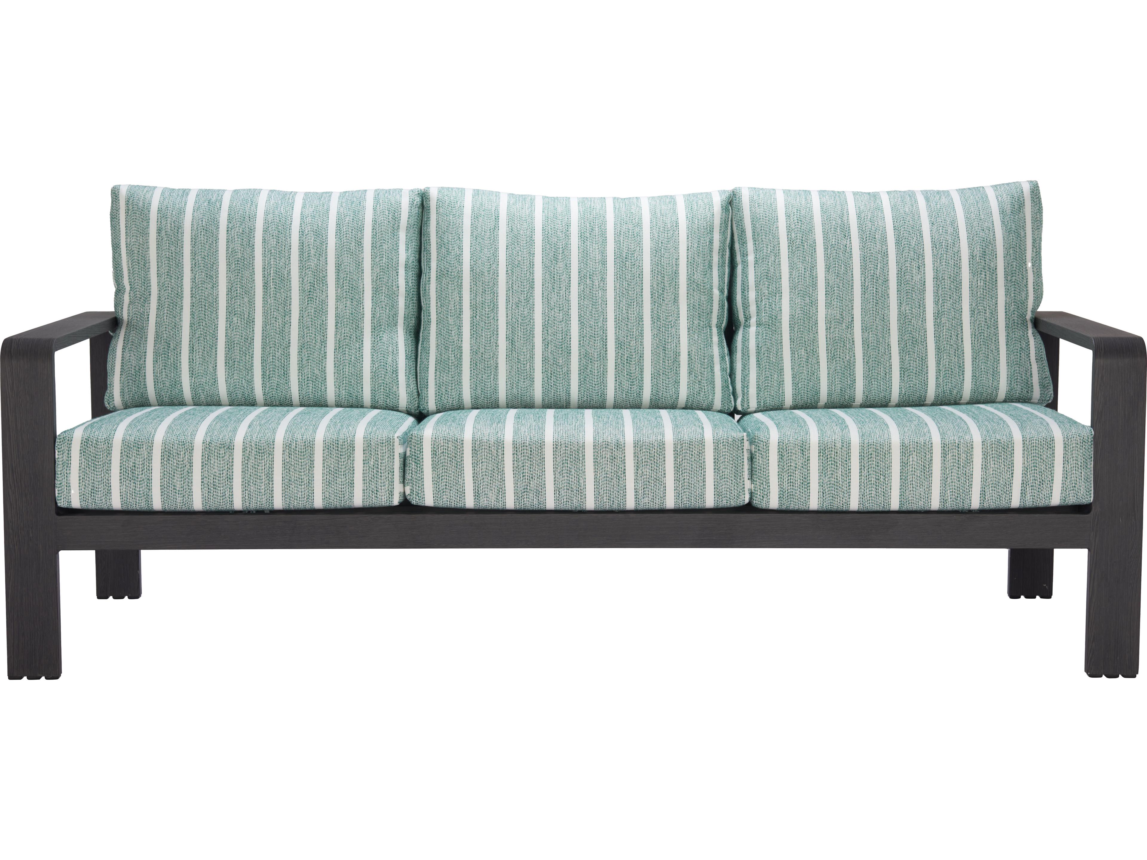 Zuo Outdoor Rolig Green Fabric Cushion Sofa