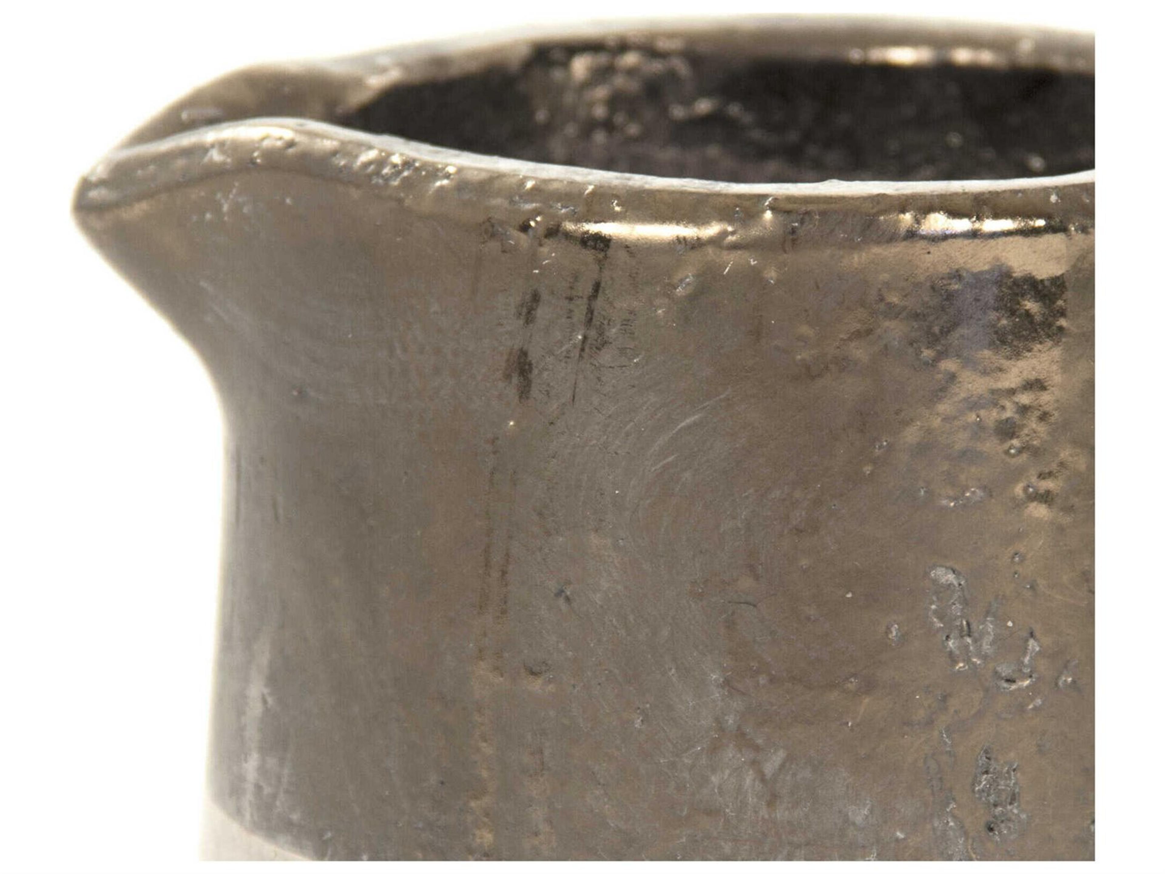 Zentique Gilded Top Unglazed Base Vase