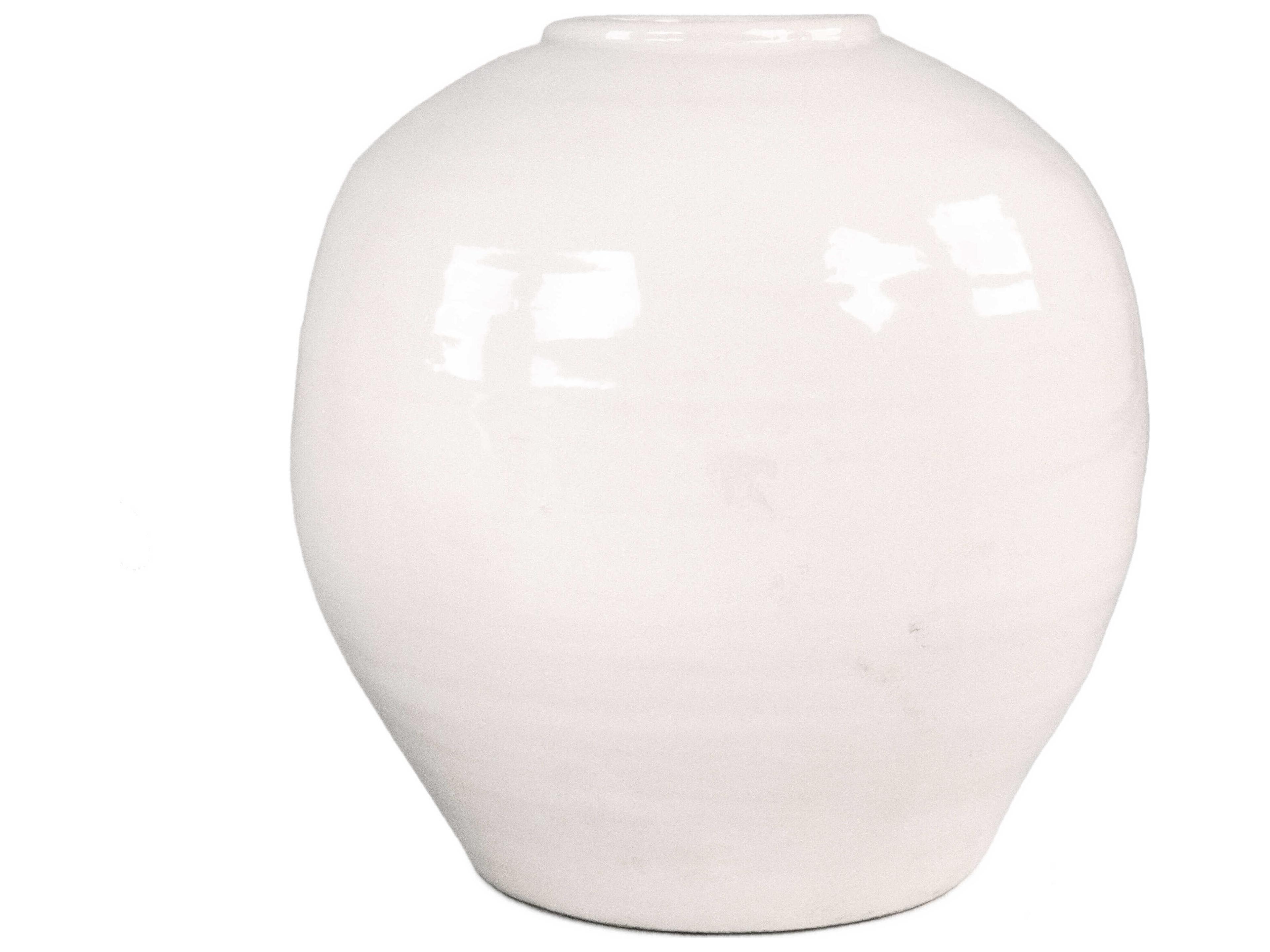 Zentique White Vase