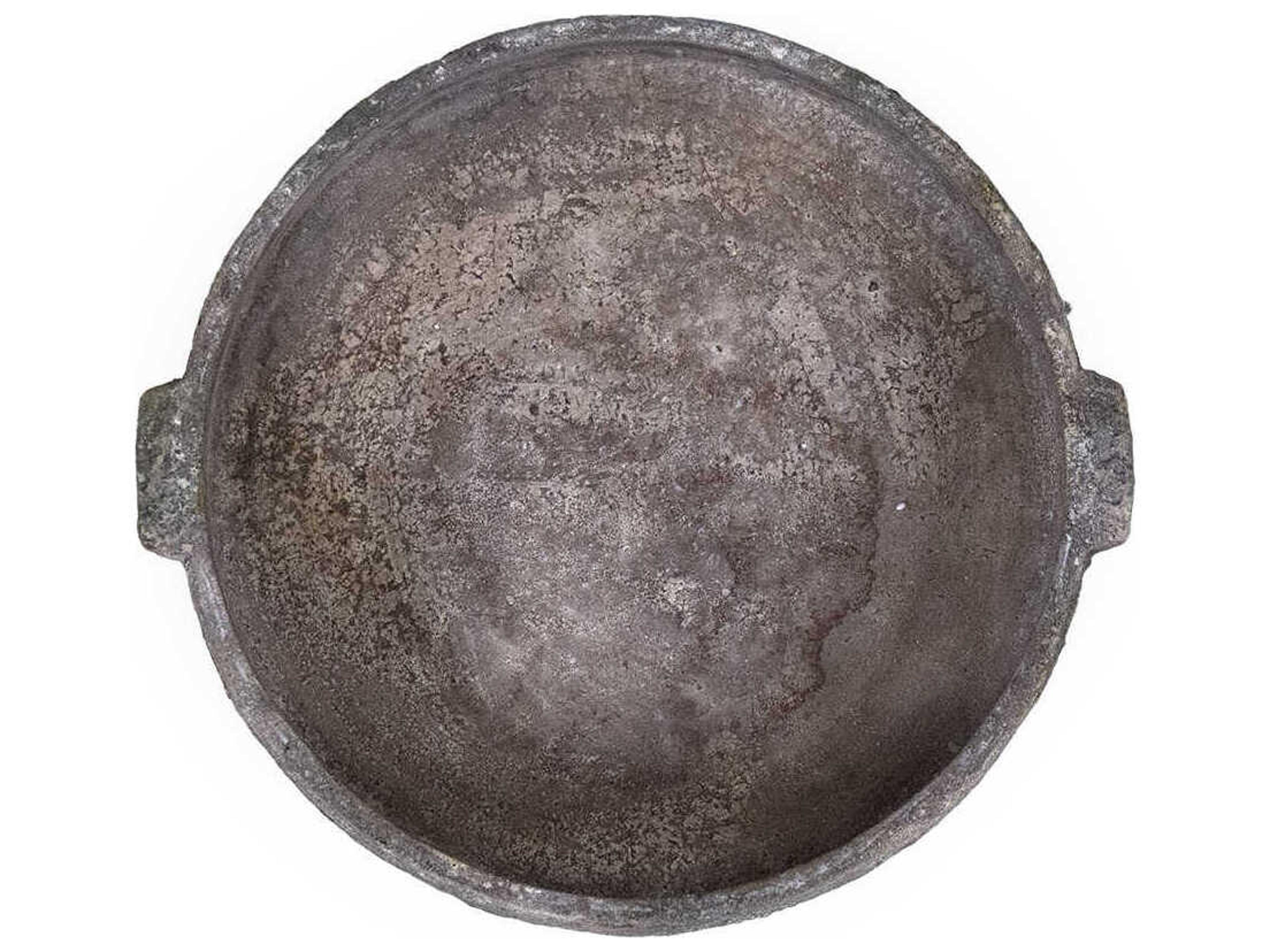 Zentique Distressed Grey Decorative Plate