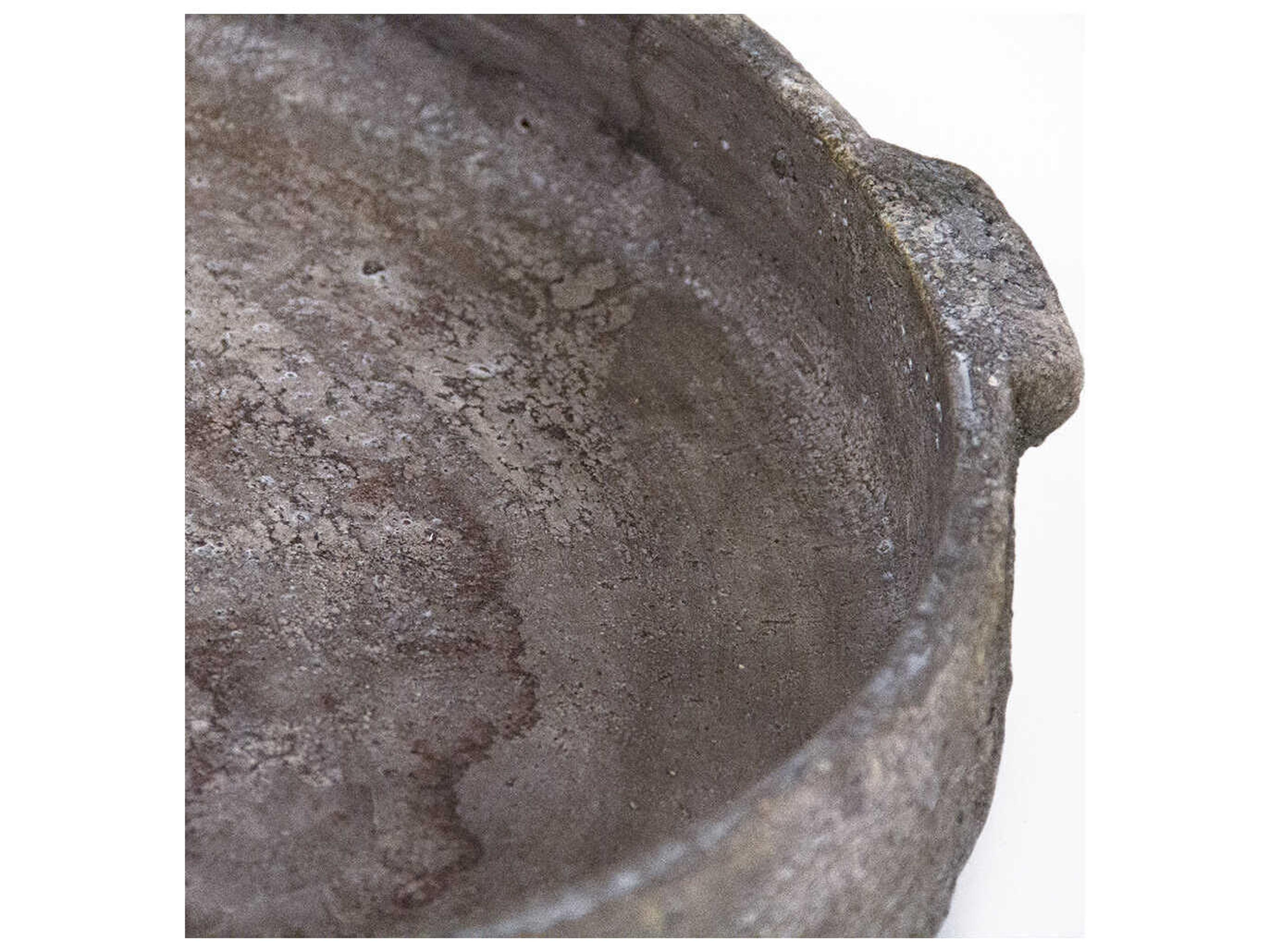 Zentique Distressed Grey Decorative Plate