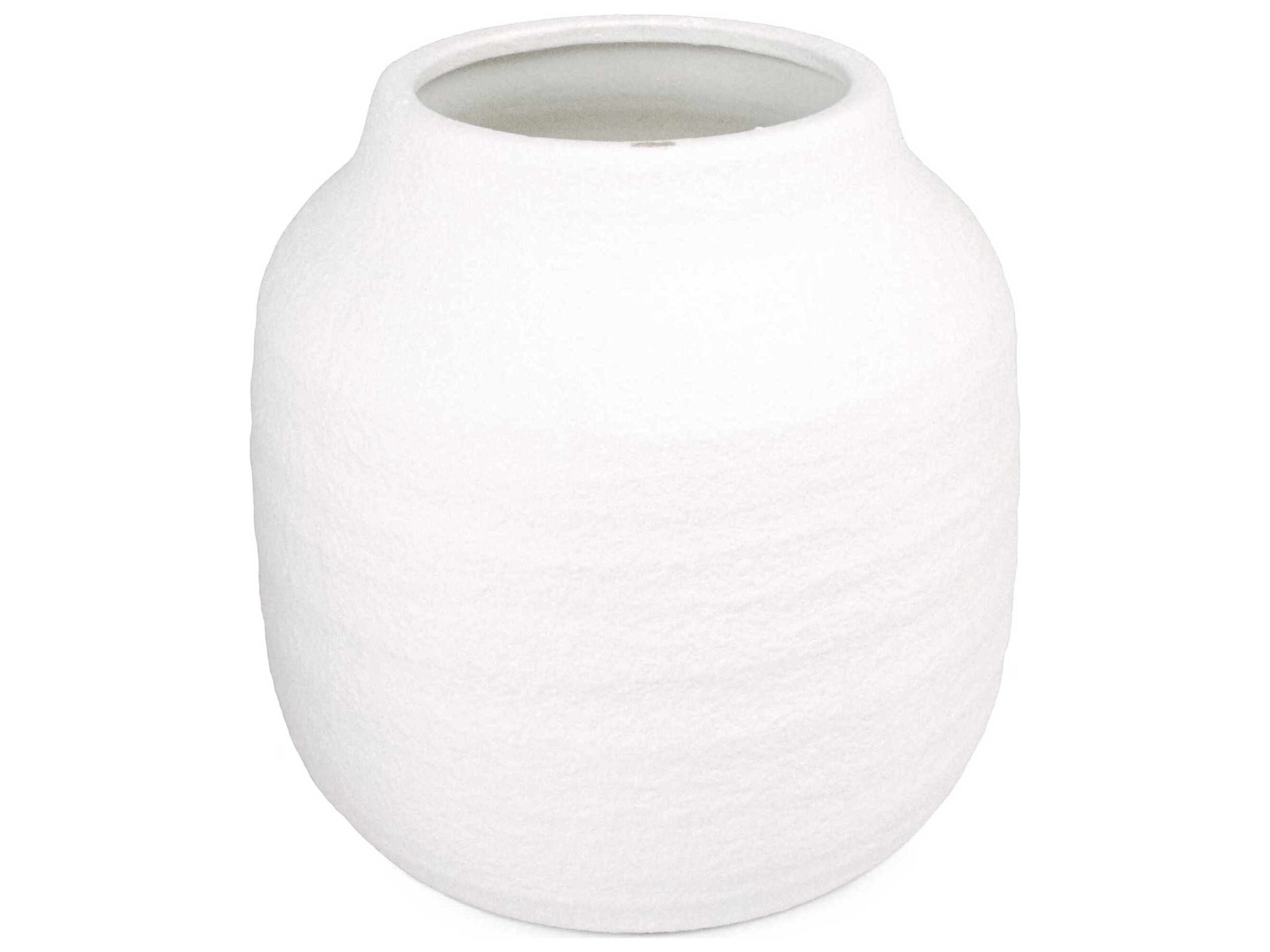 Matte White Vase