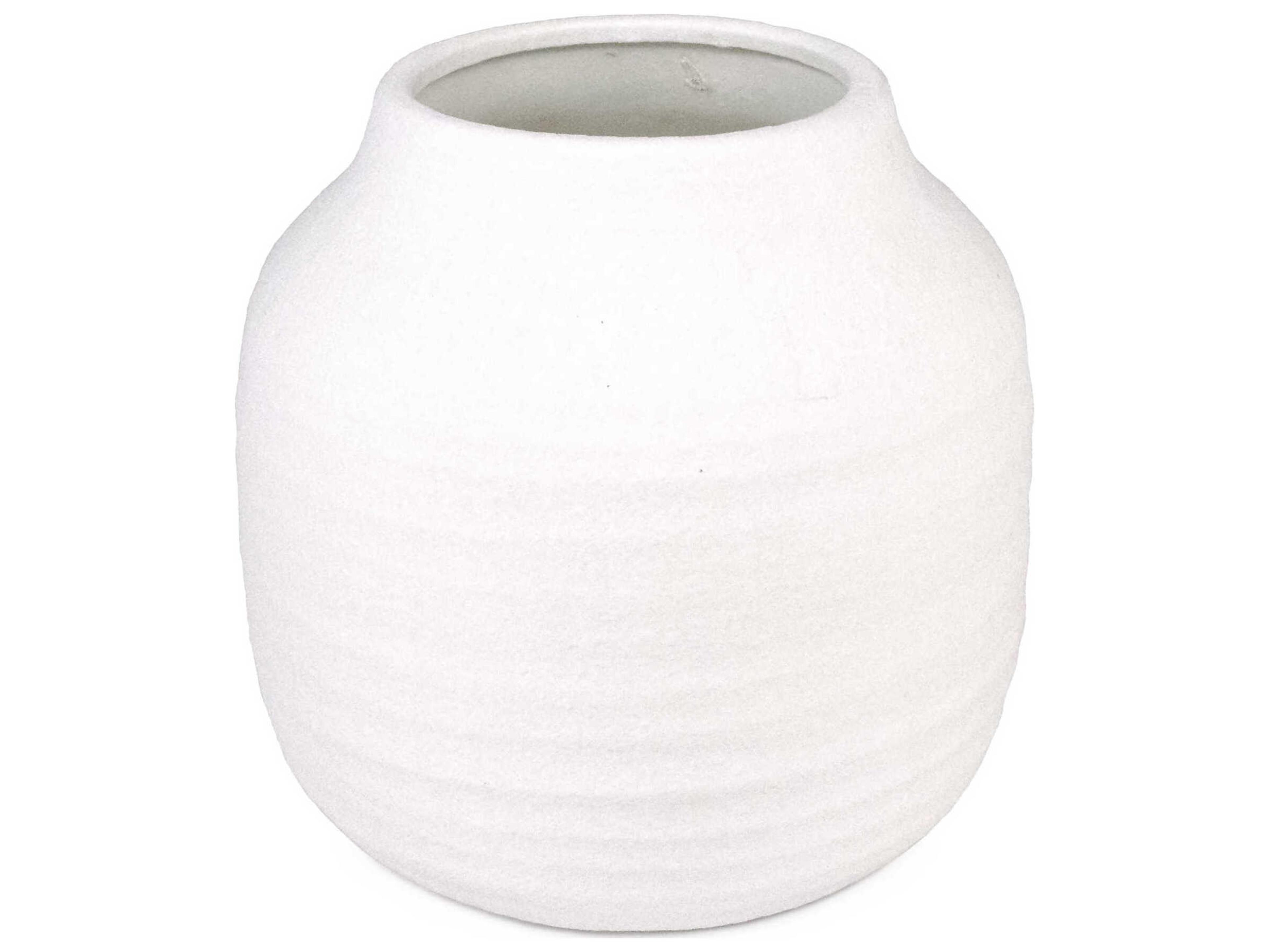 Matte White Vase
