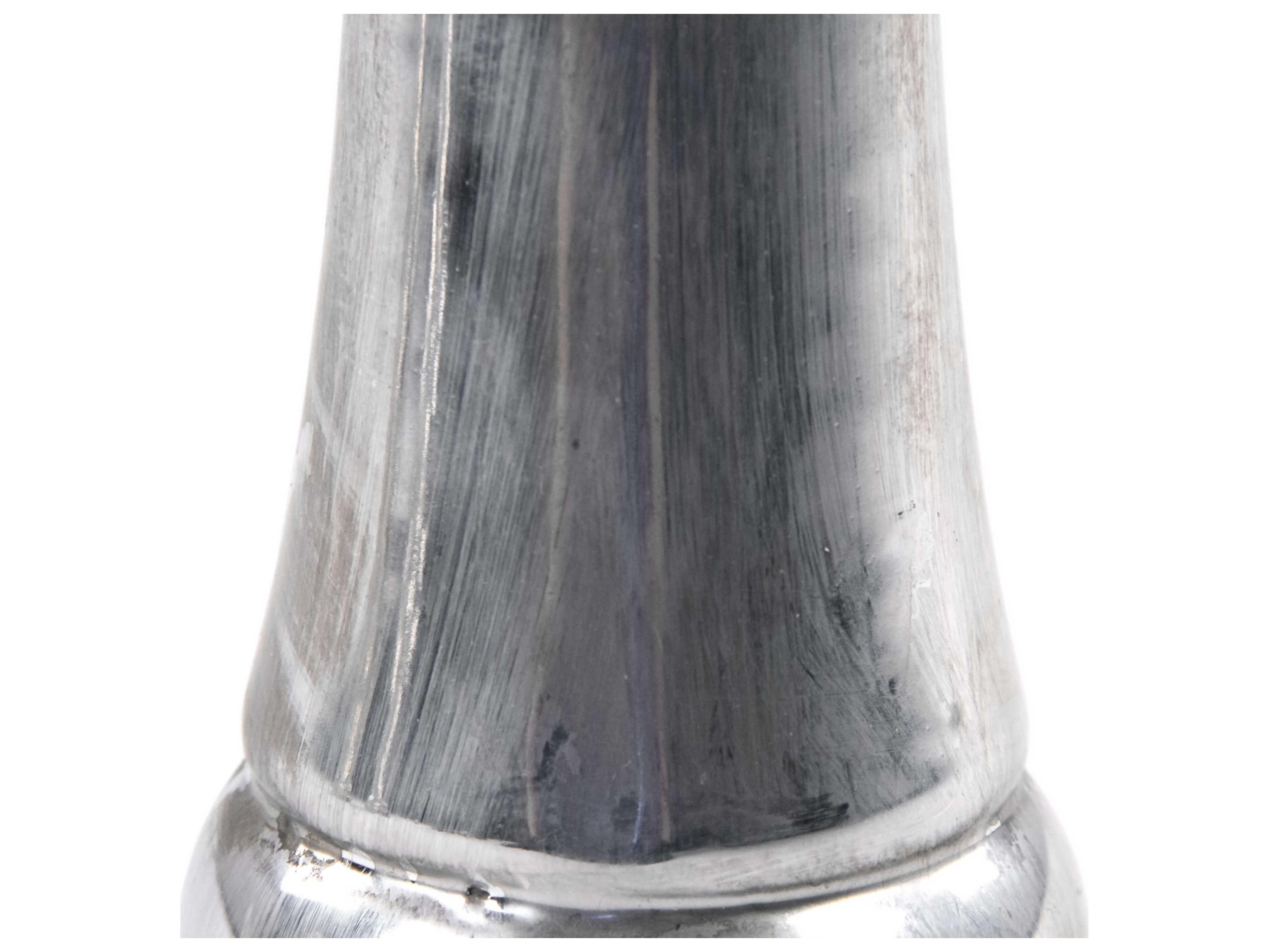 Zentique Queen Chess Metallic Silver Sculpture