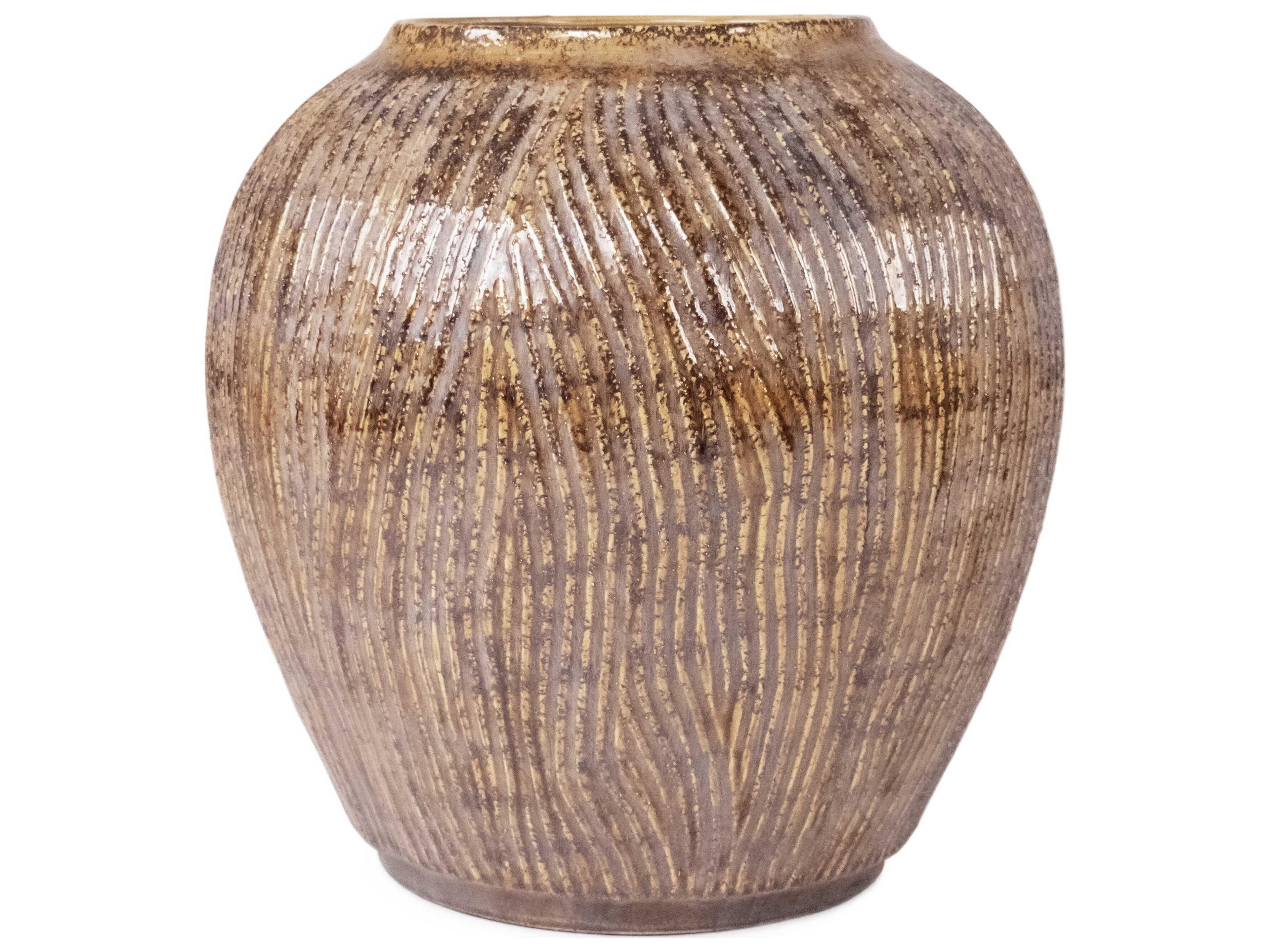 Zentique Distressed Textured Vase