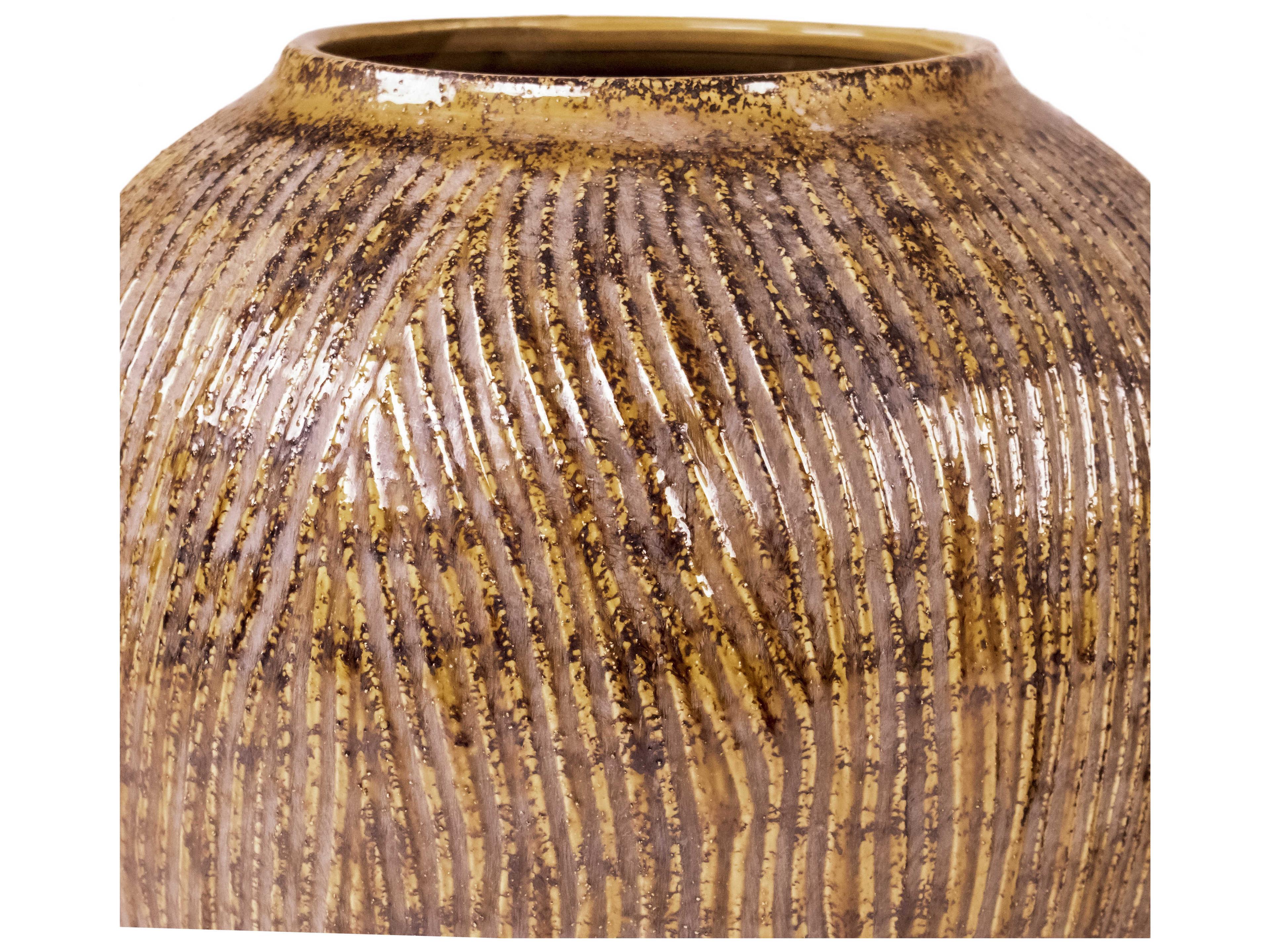 Zentique Distressed Textured Vase