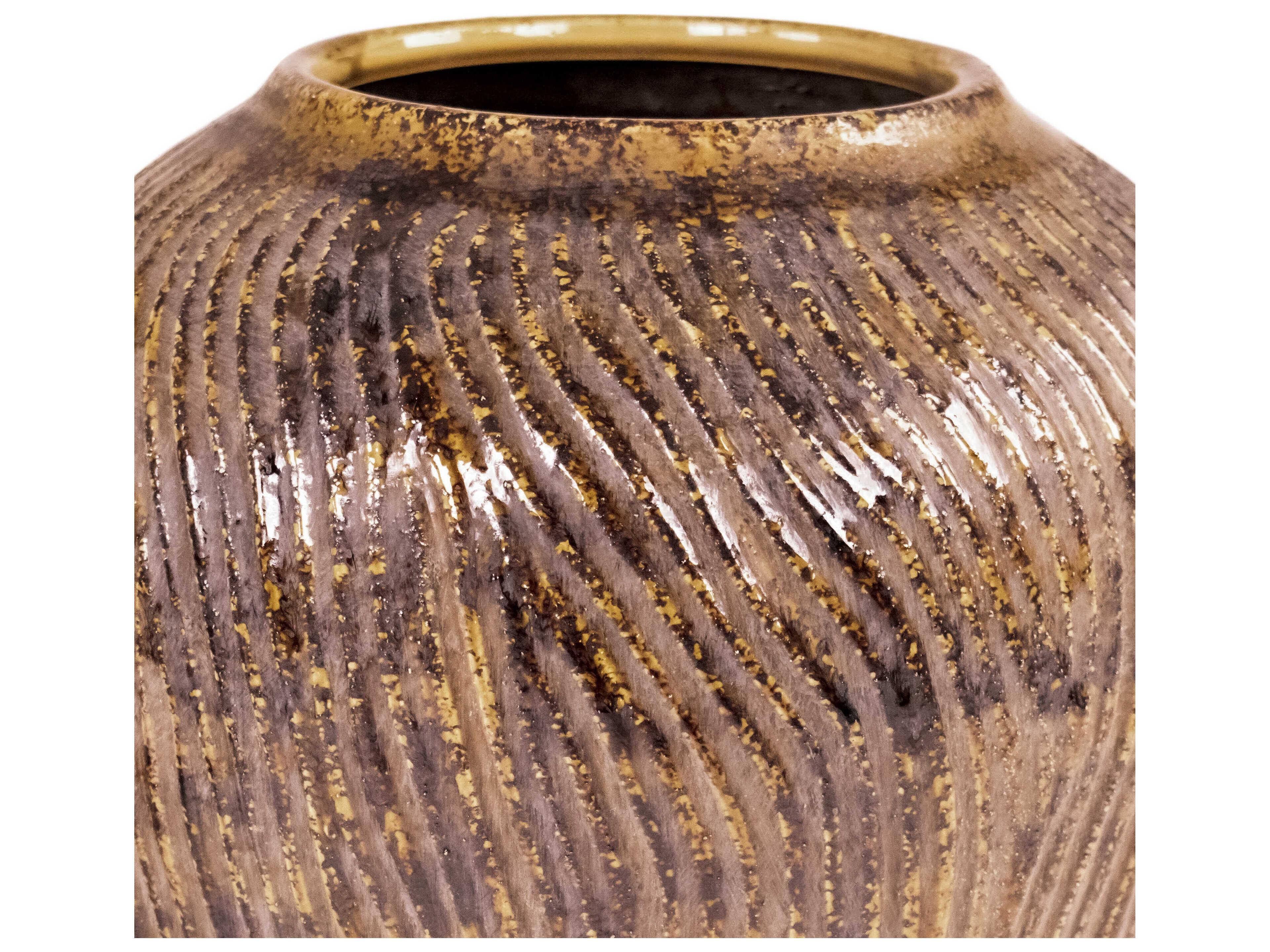 Zentique Distressed Textured Vase