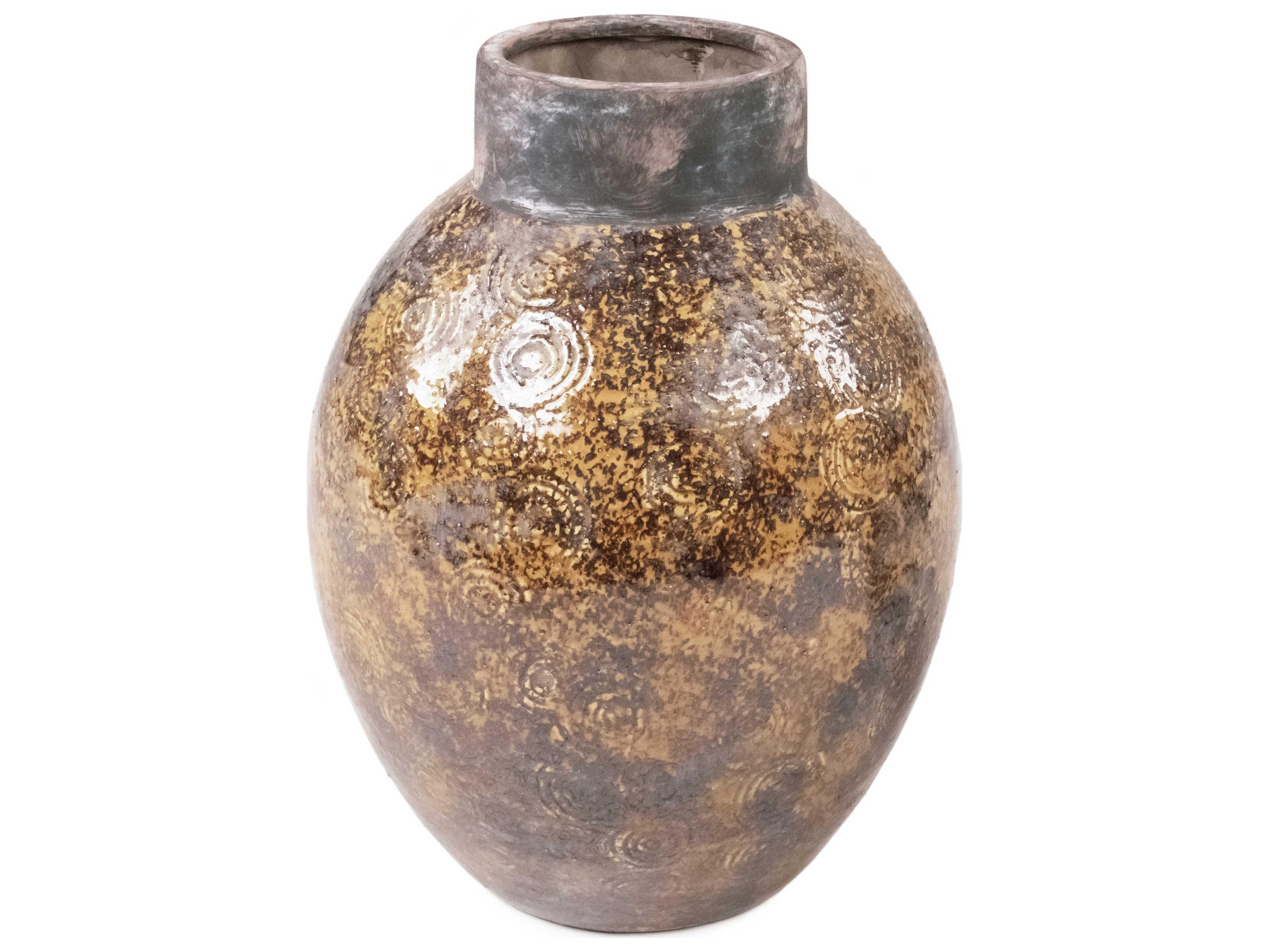 Distressed Textured Vase