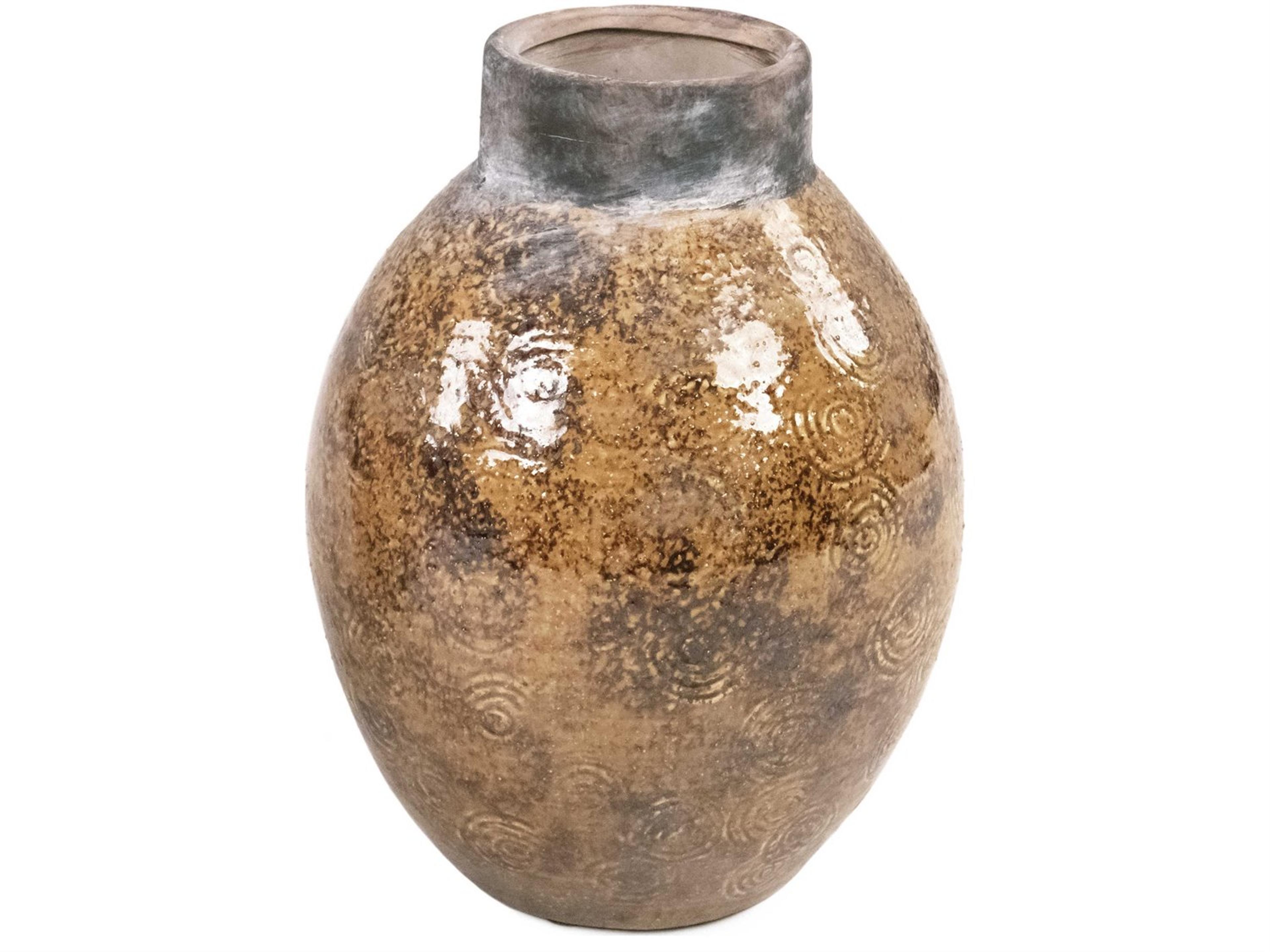 Distressed Textured Vase