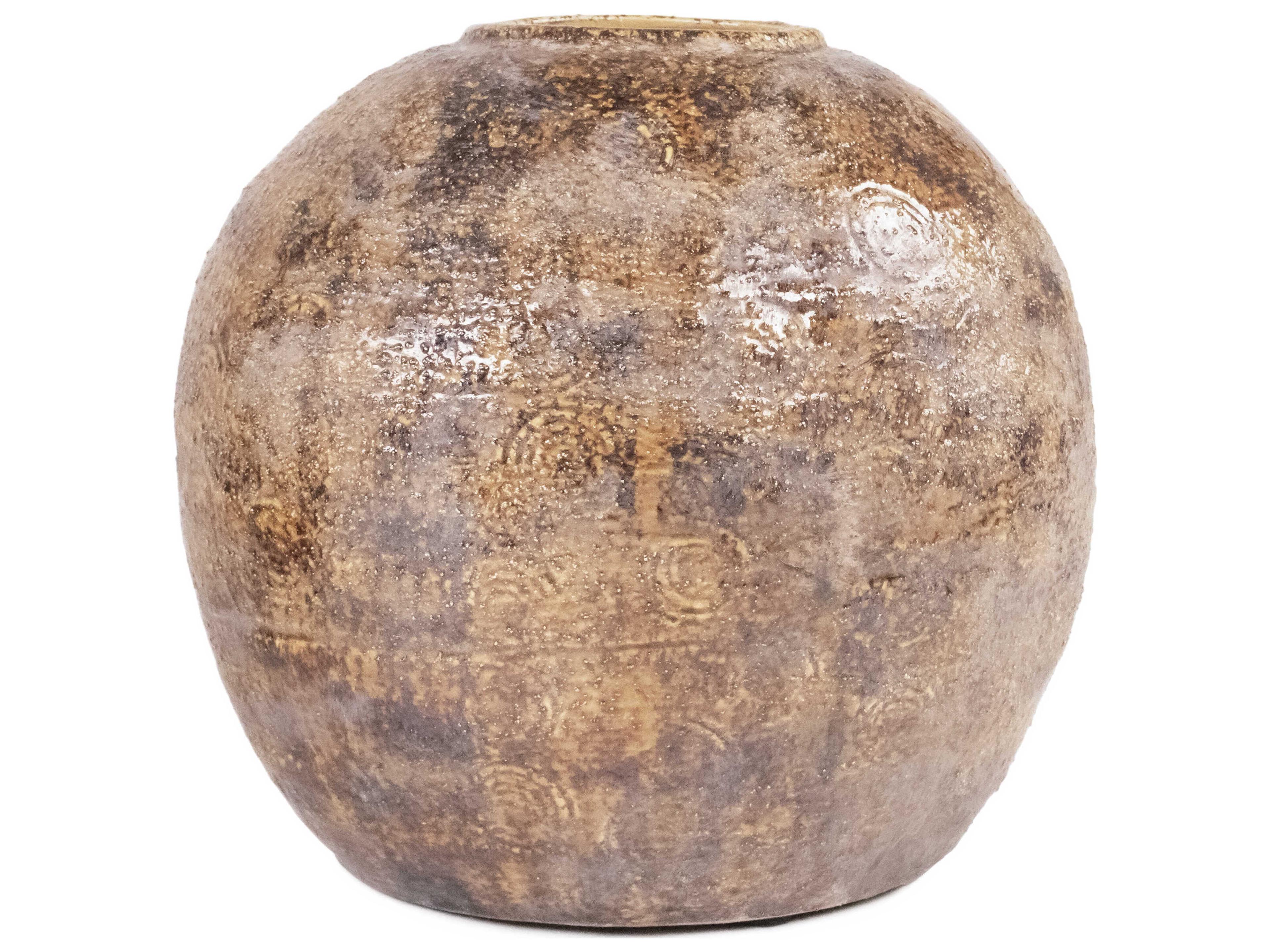 Zentique Distressed Textured Vase