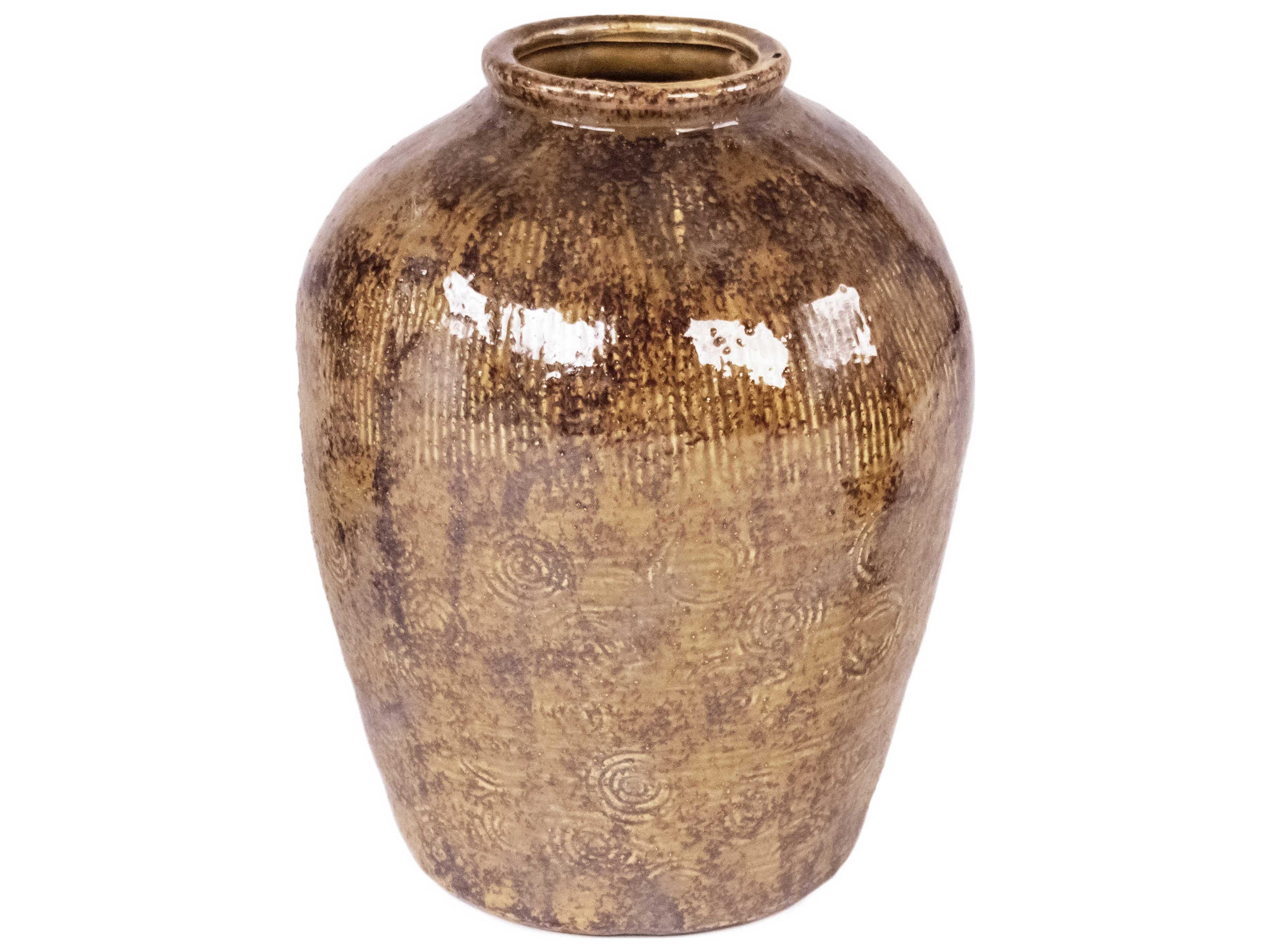 Distressed Textured Vase