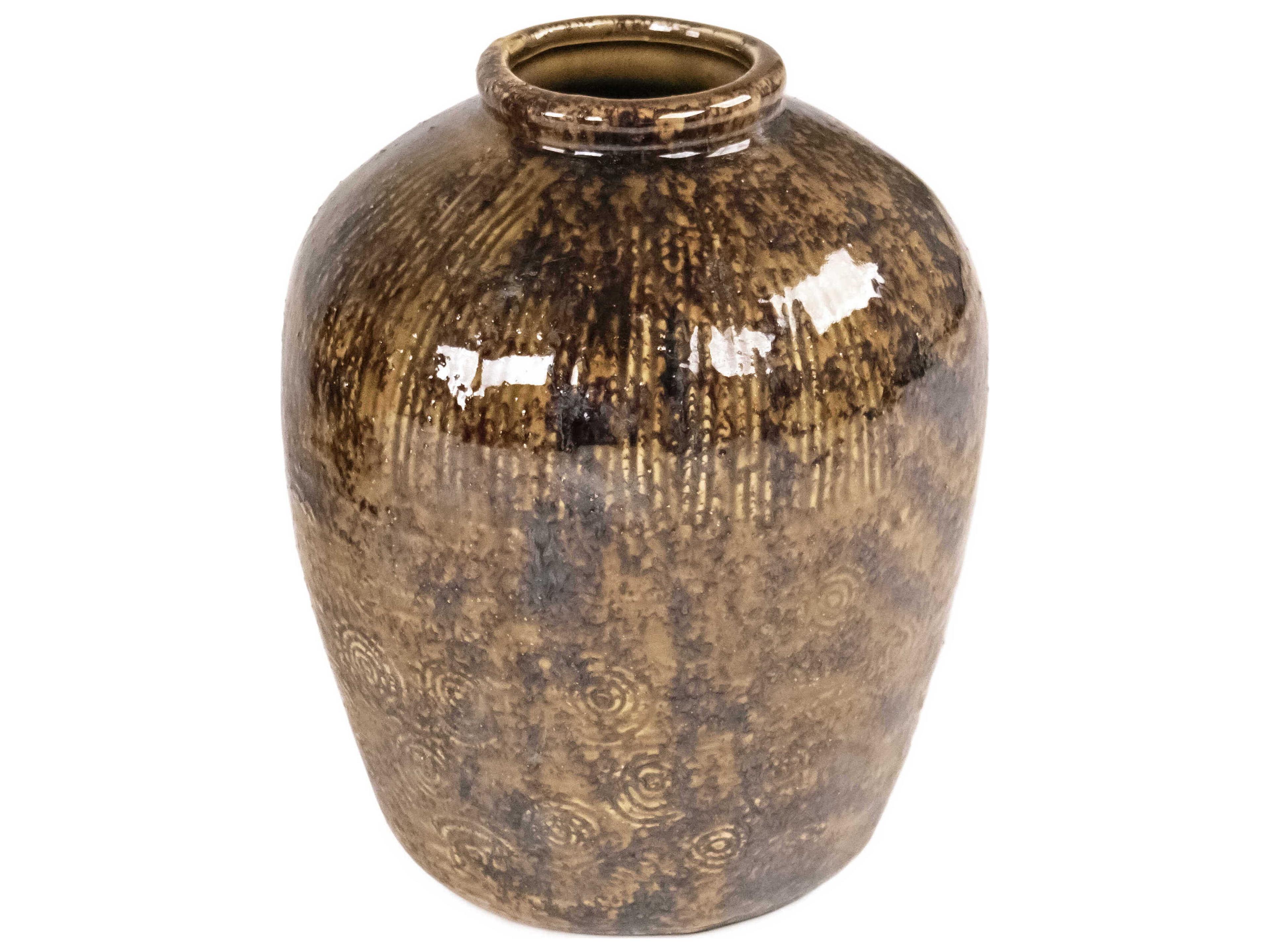 Distressed Textured Vase