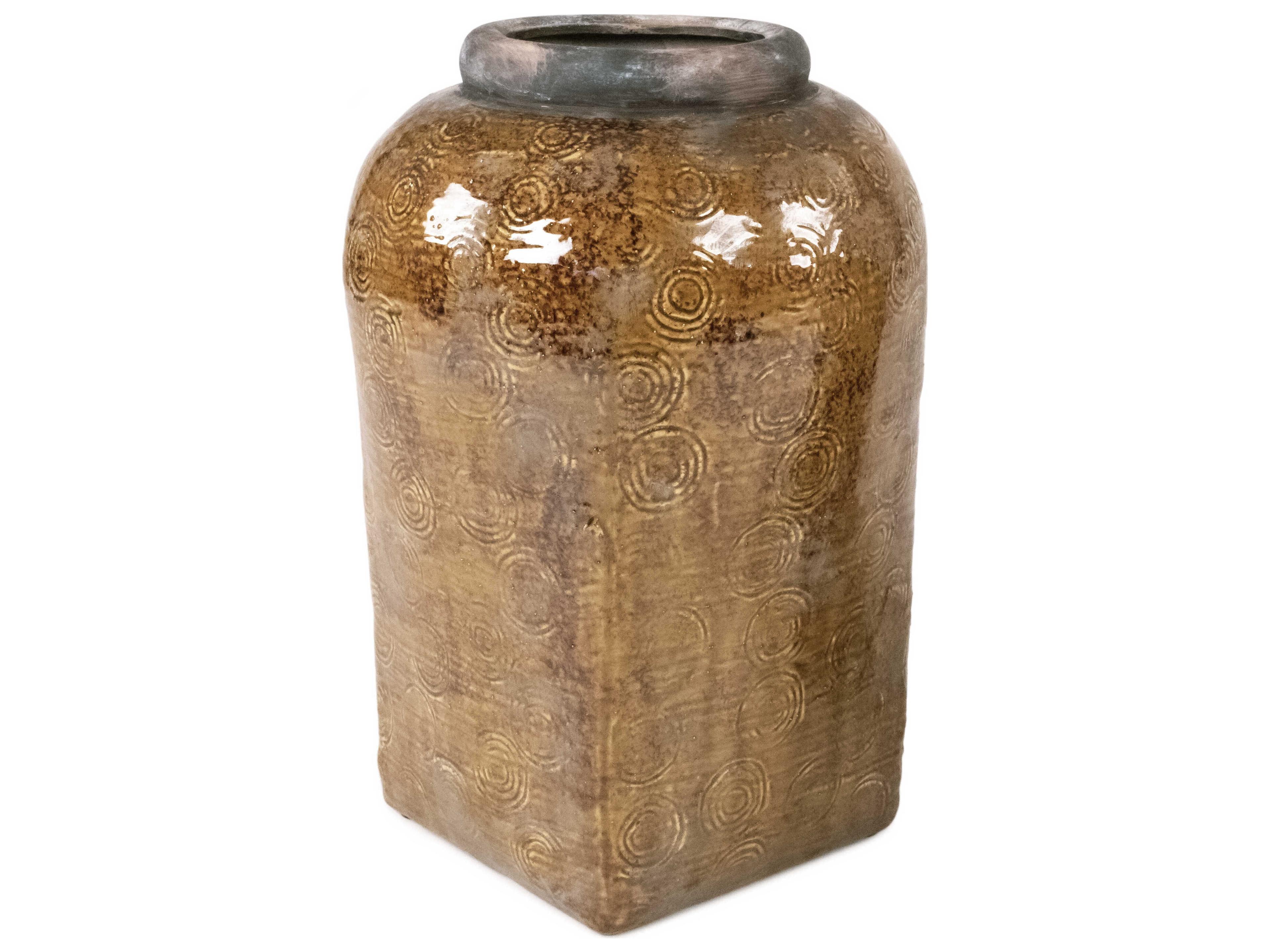 Distressed Textured Vase