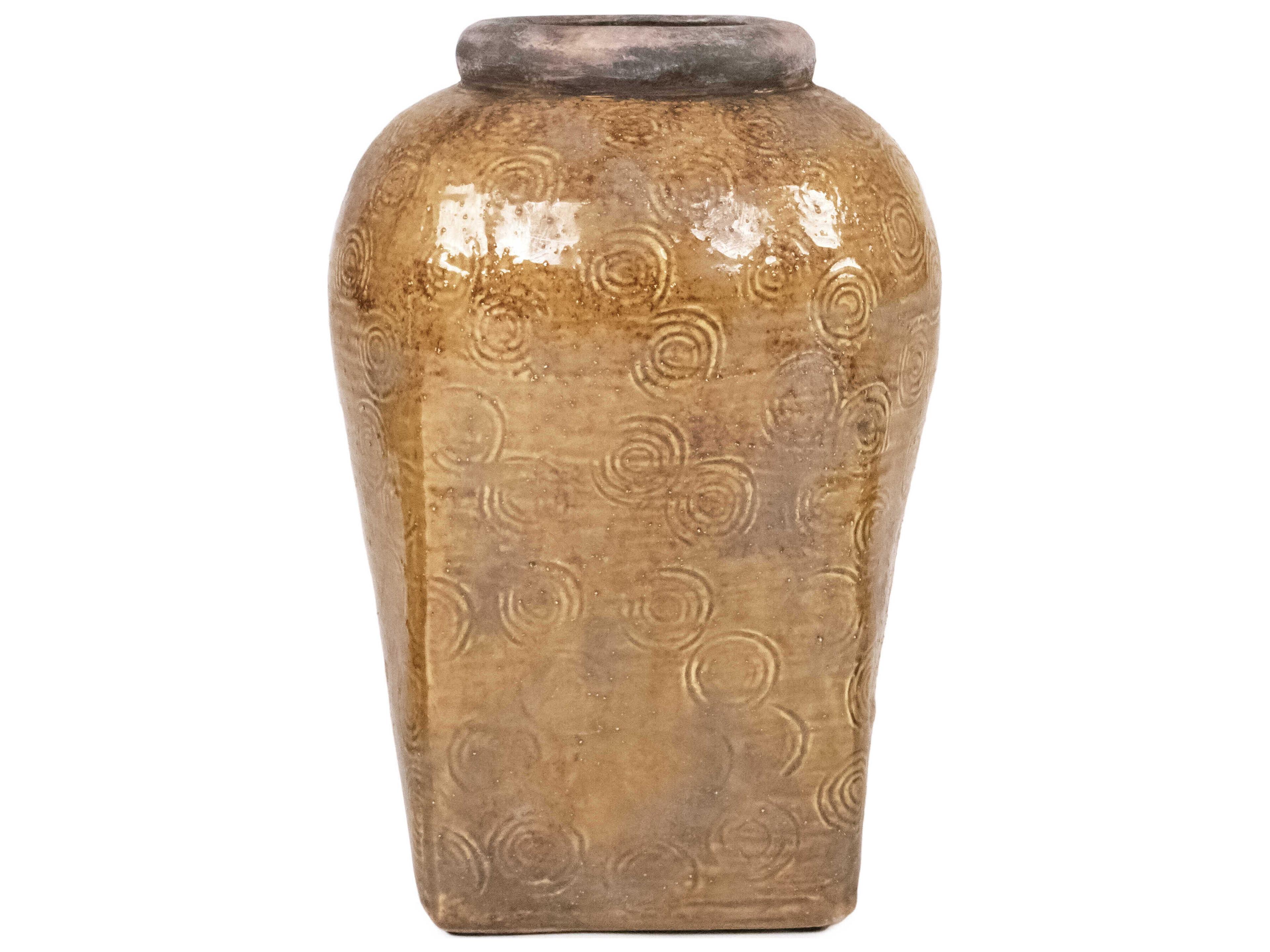 Distressed Textured Vase