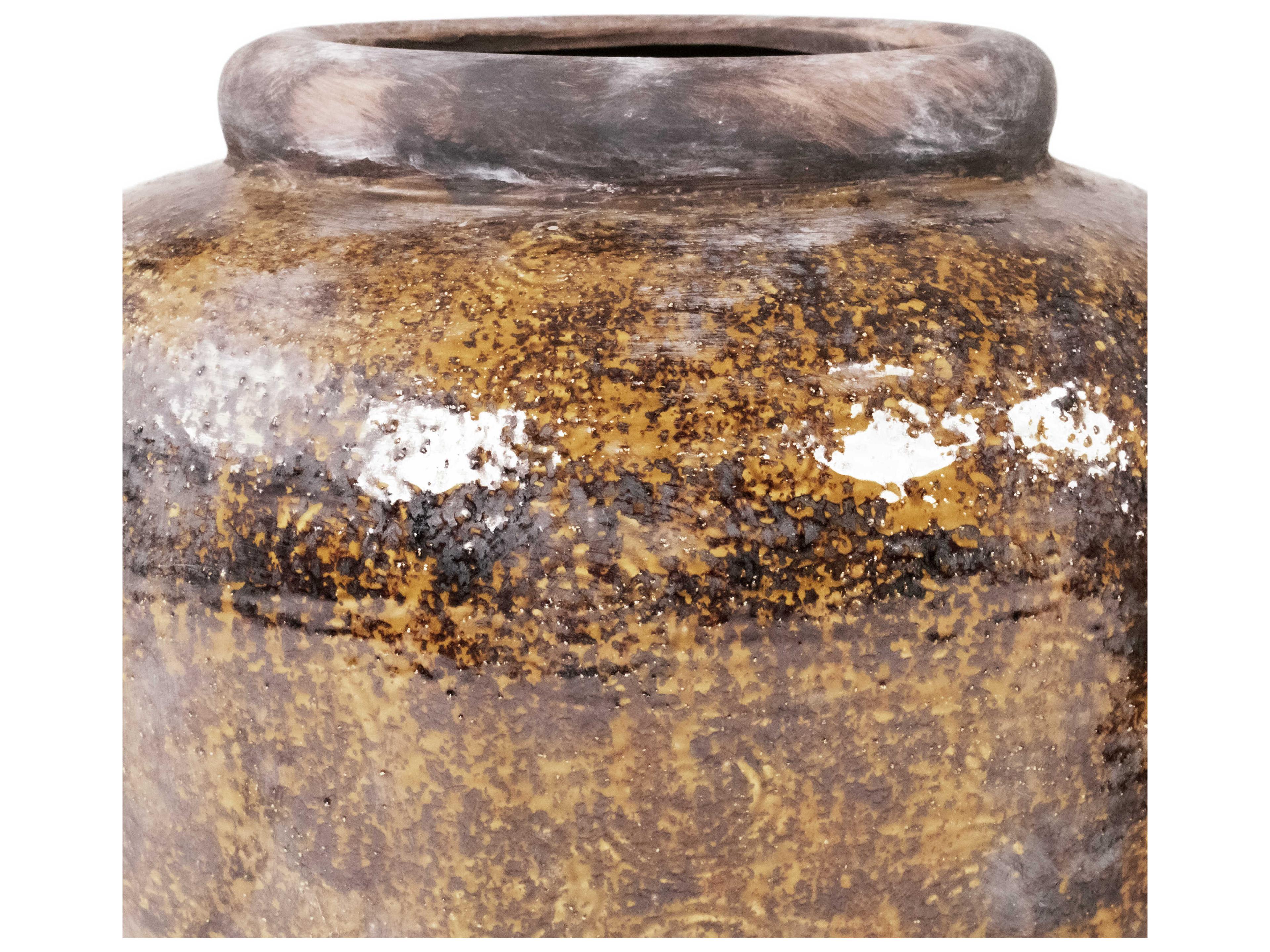 Zentique Distressed Textured Vase