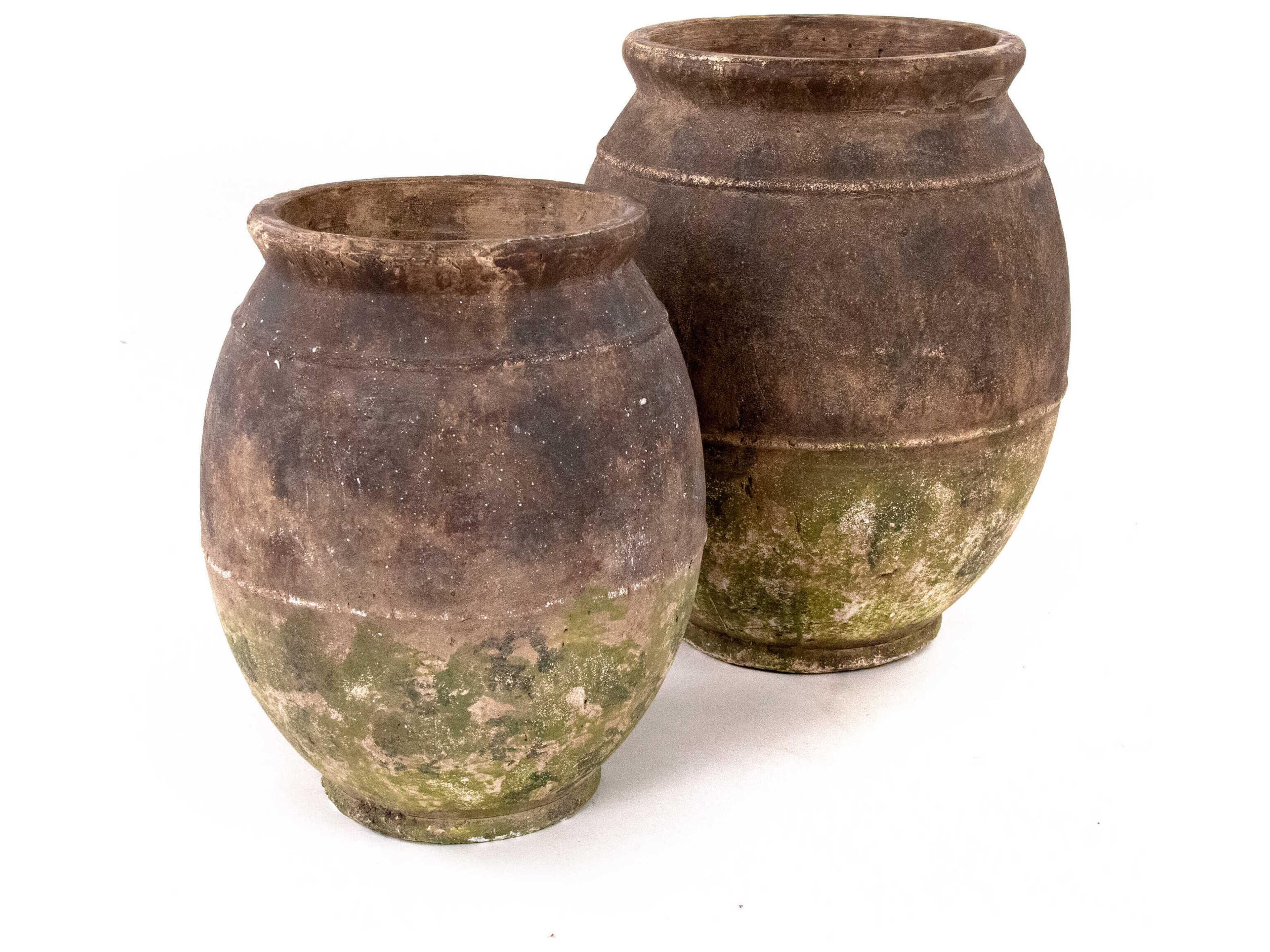 Zentique Distressed Textured Rustic Vase