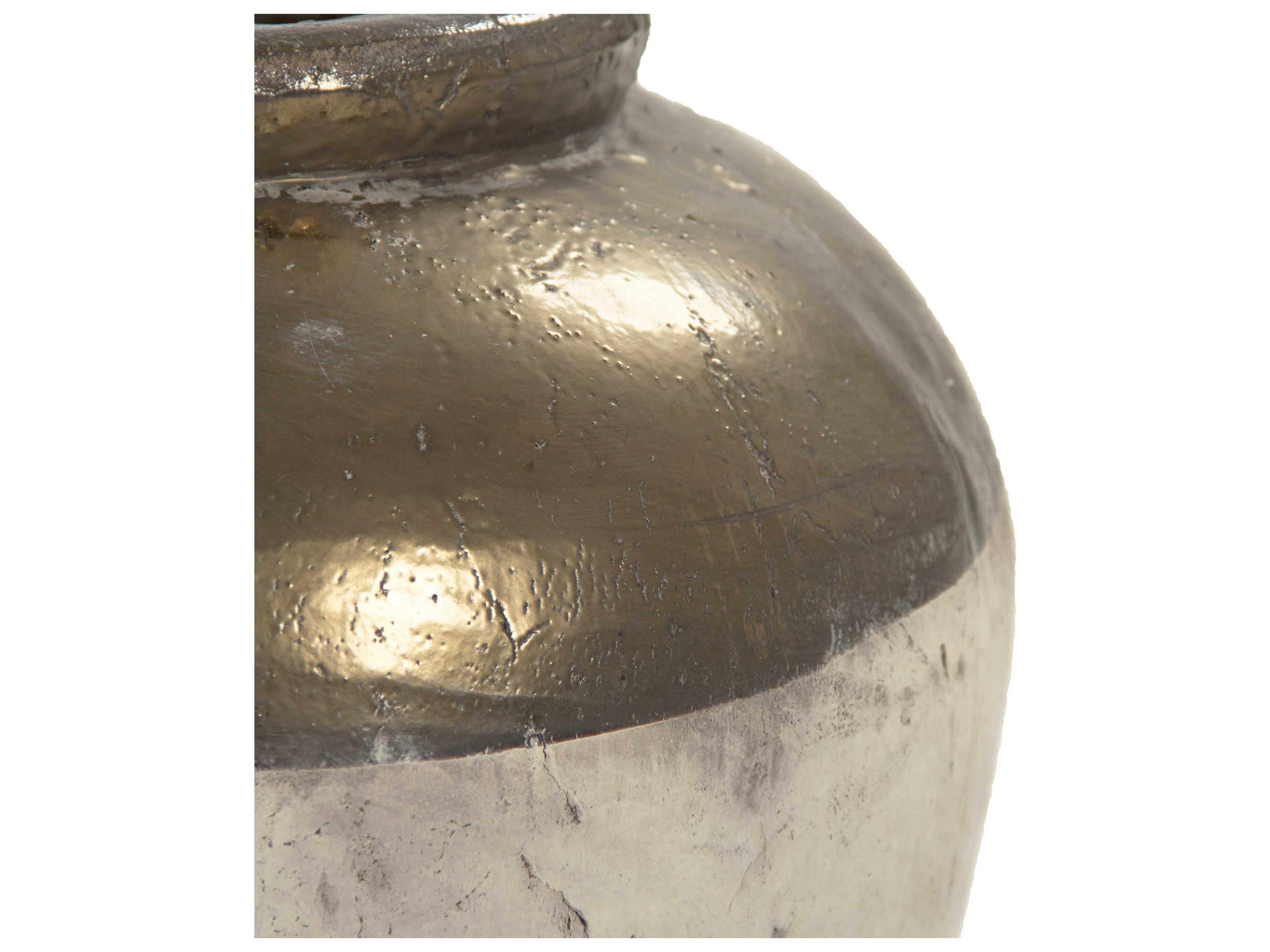 Zentique Gilded Top 16" Vase