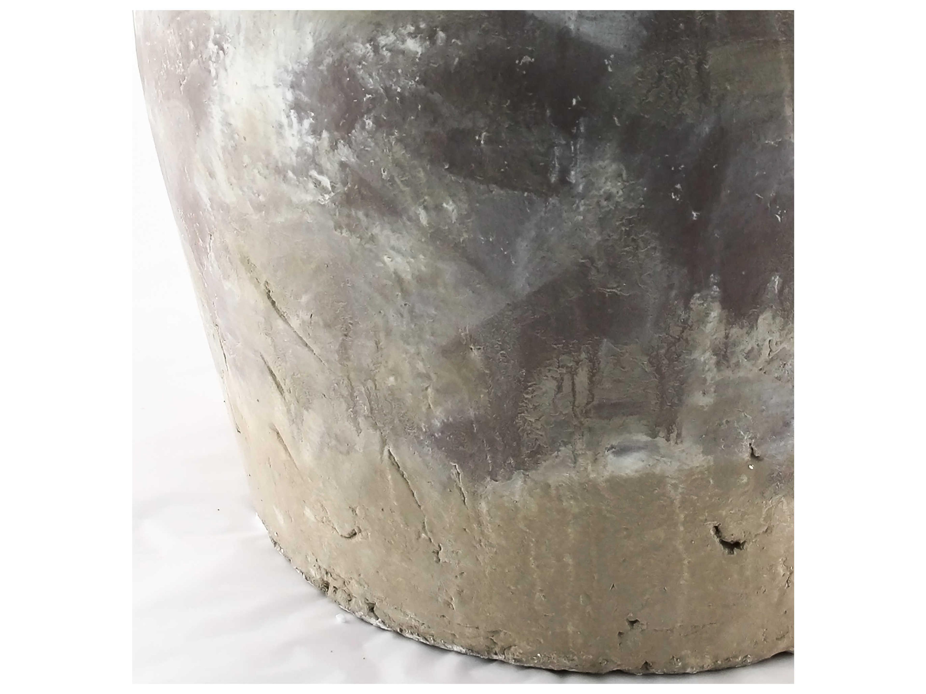 Zentique Distressed Olive Brown 13" Jar