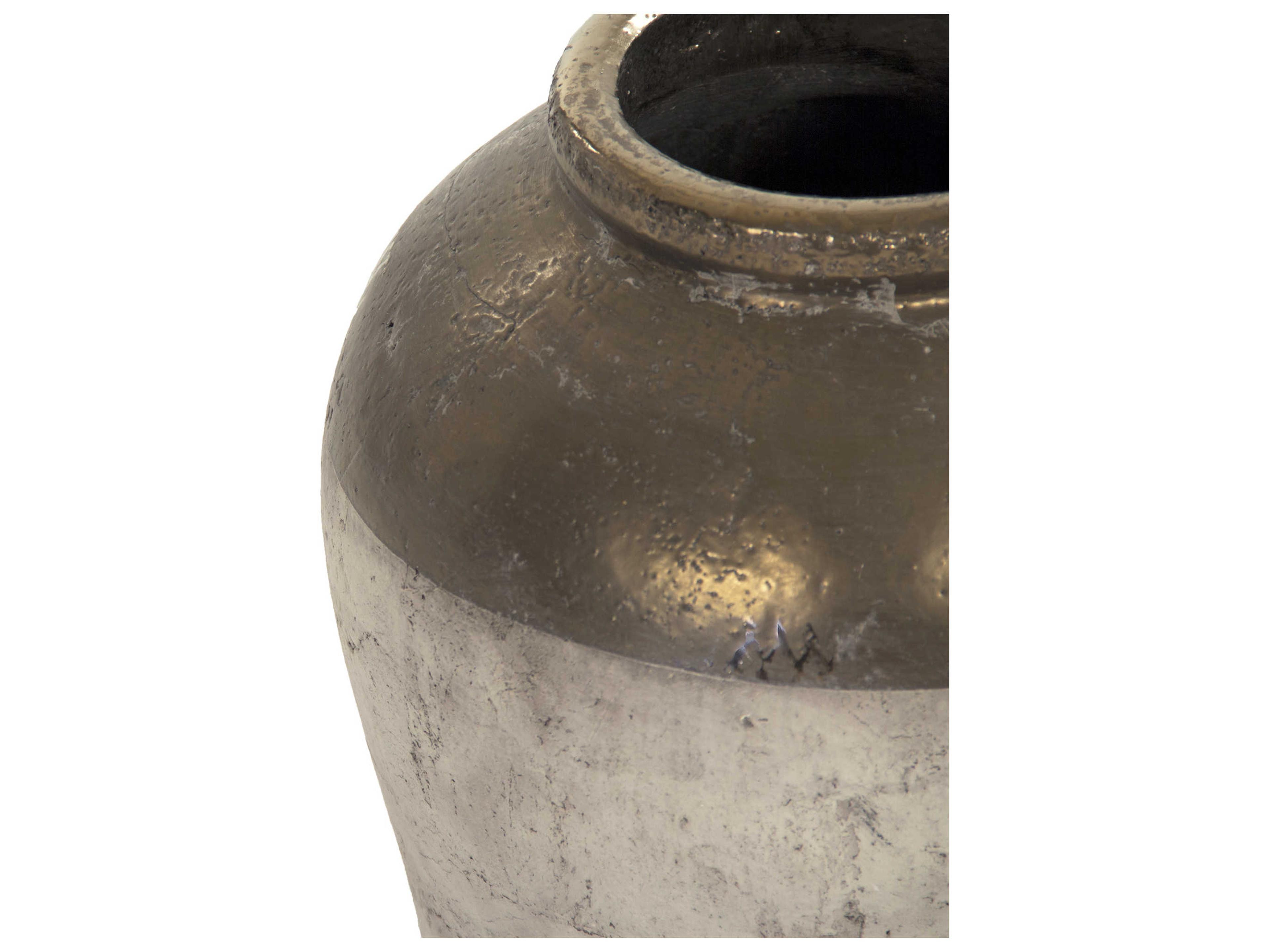 Zentique Gilded Top 13" Vase