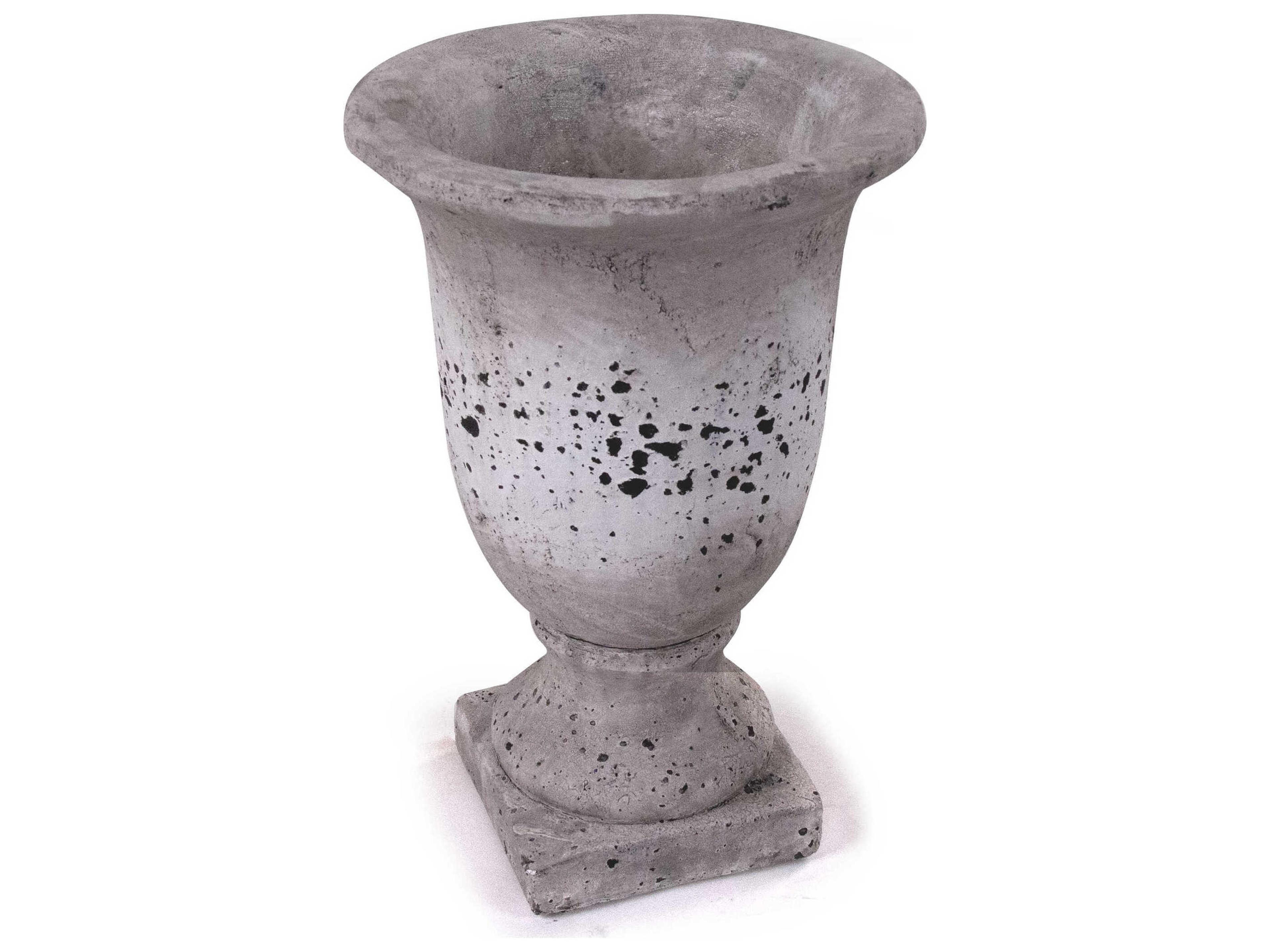 Distressed Grey Wash Vase