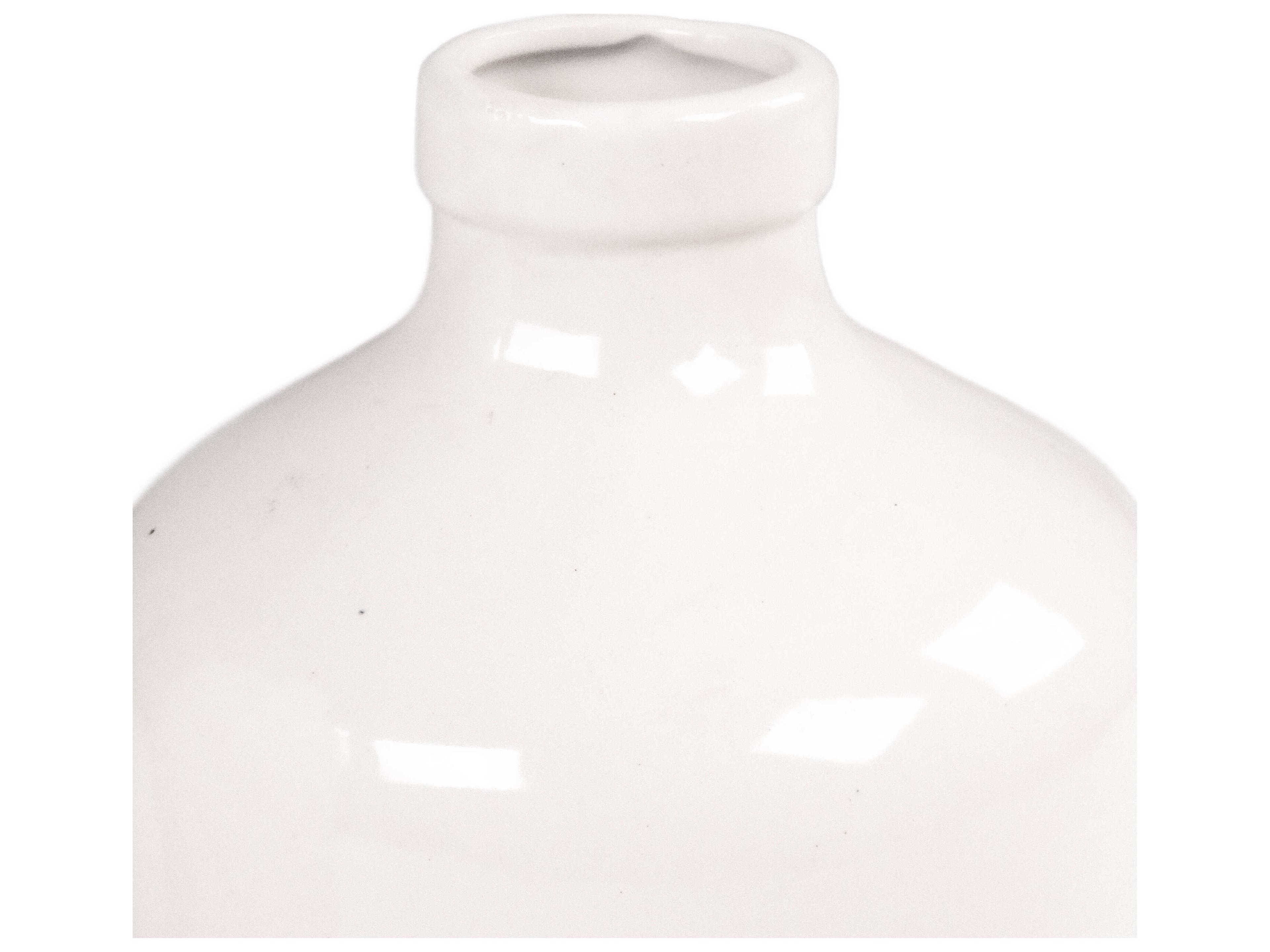 Zentique White Pottery Vase