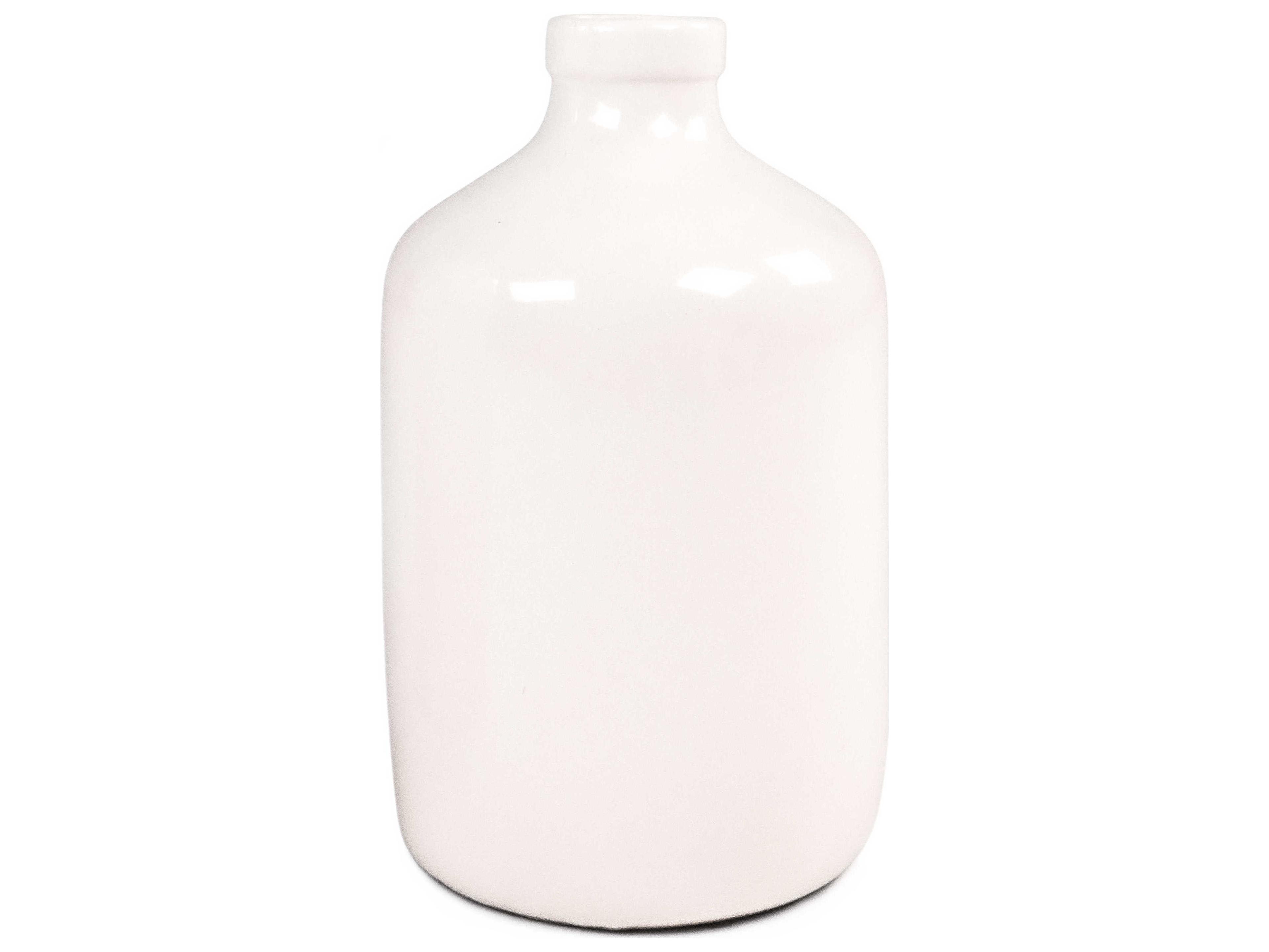 Zentique White Pottery Vase