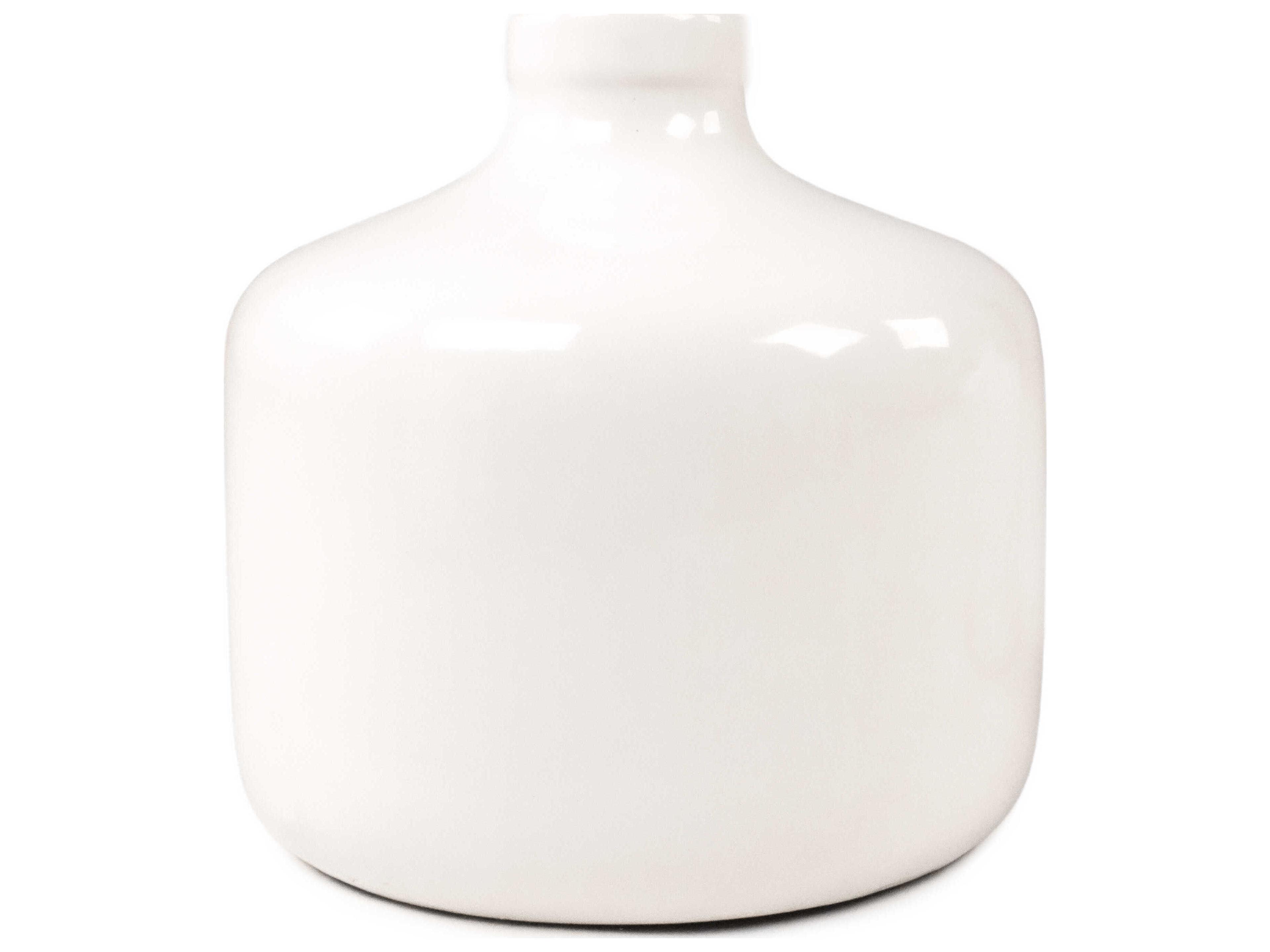 Zentique White Pottery Vase