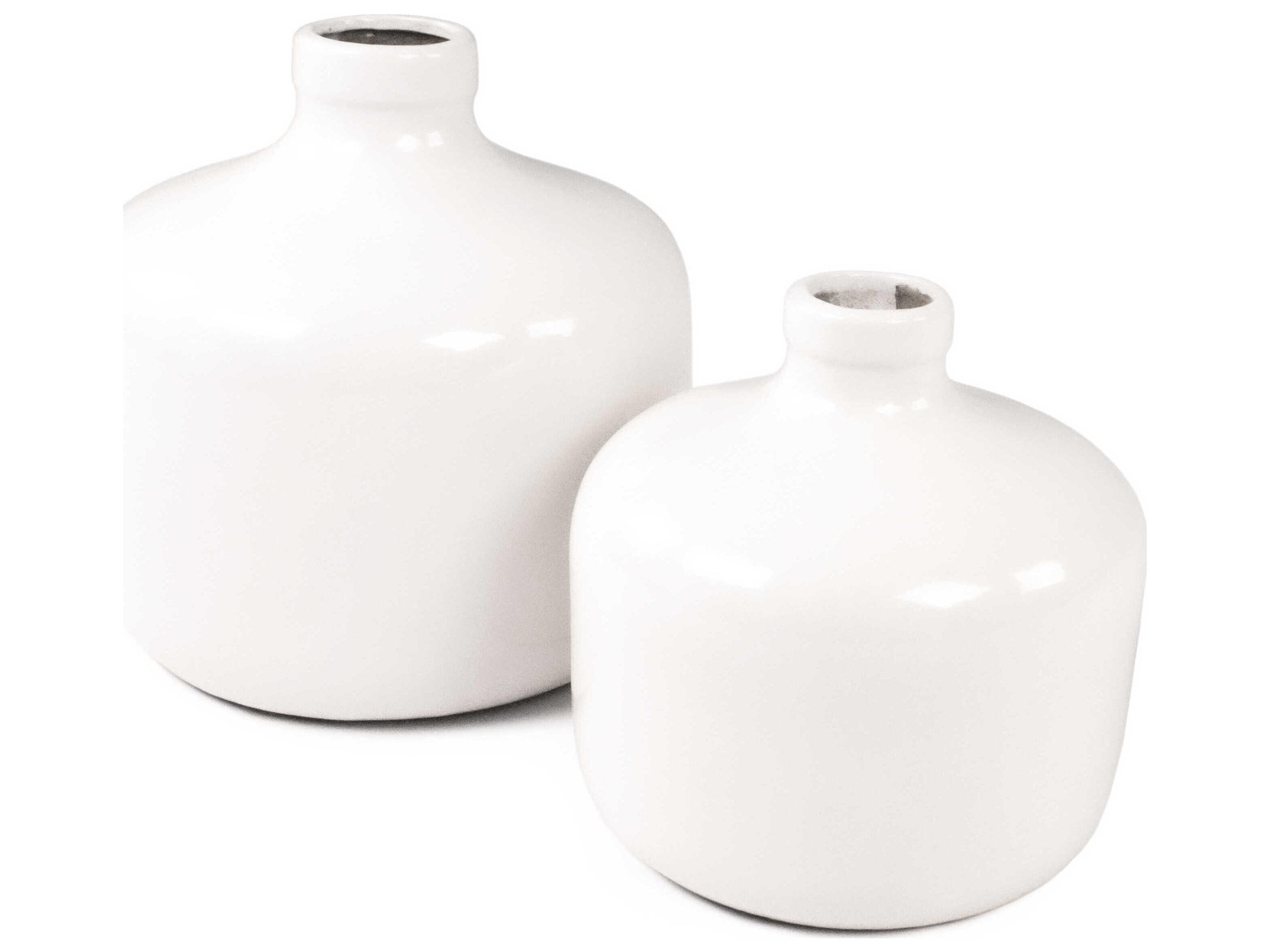 Zentique White Pottery Vase