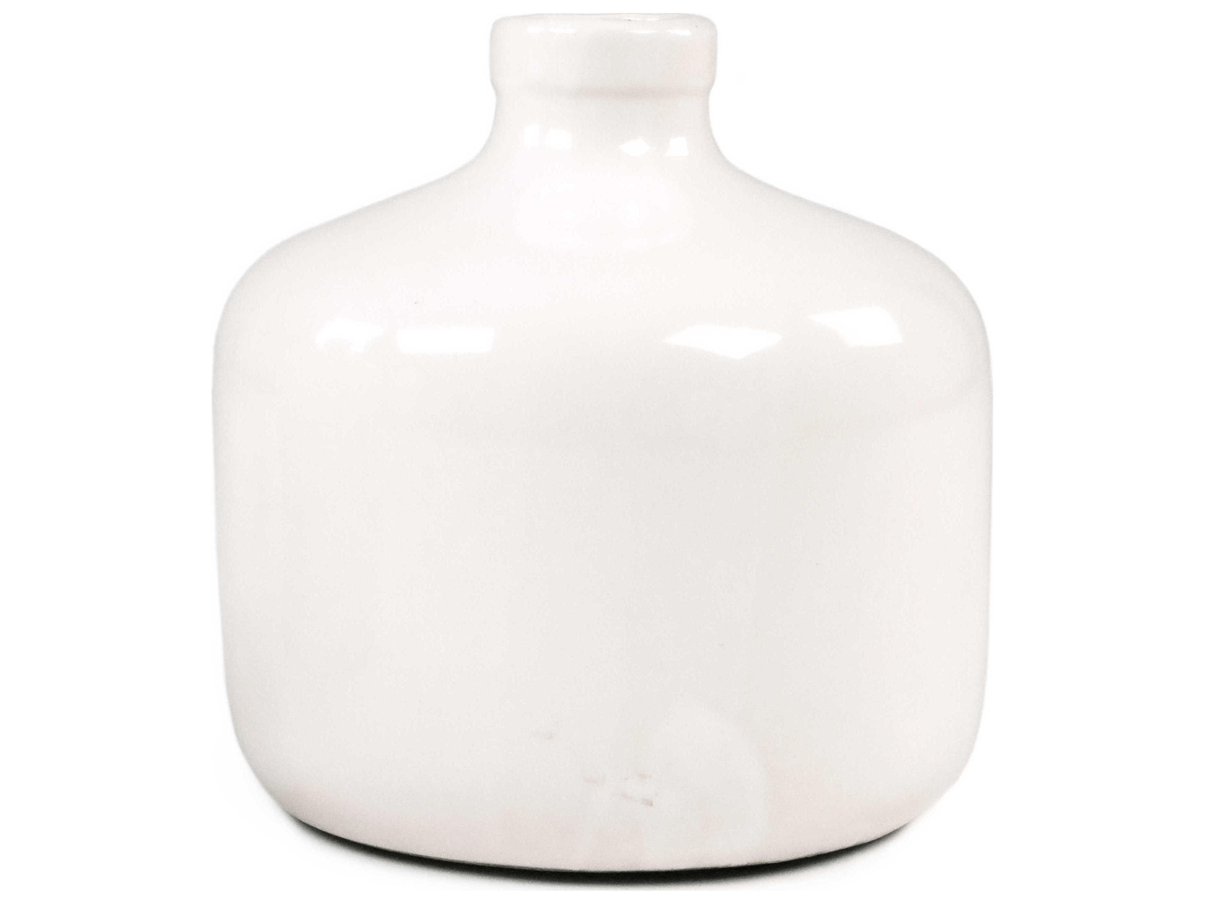 Zentique White PotteryVase