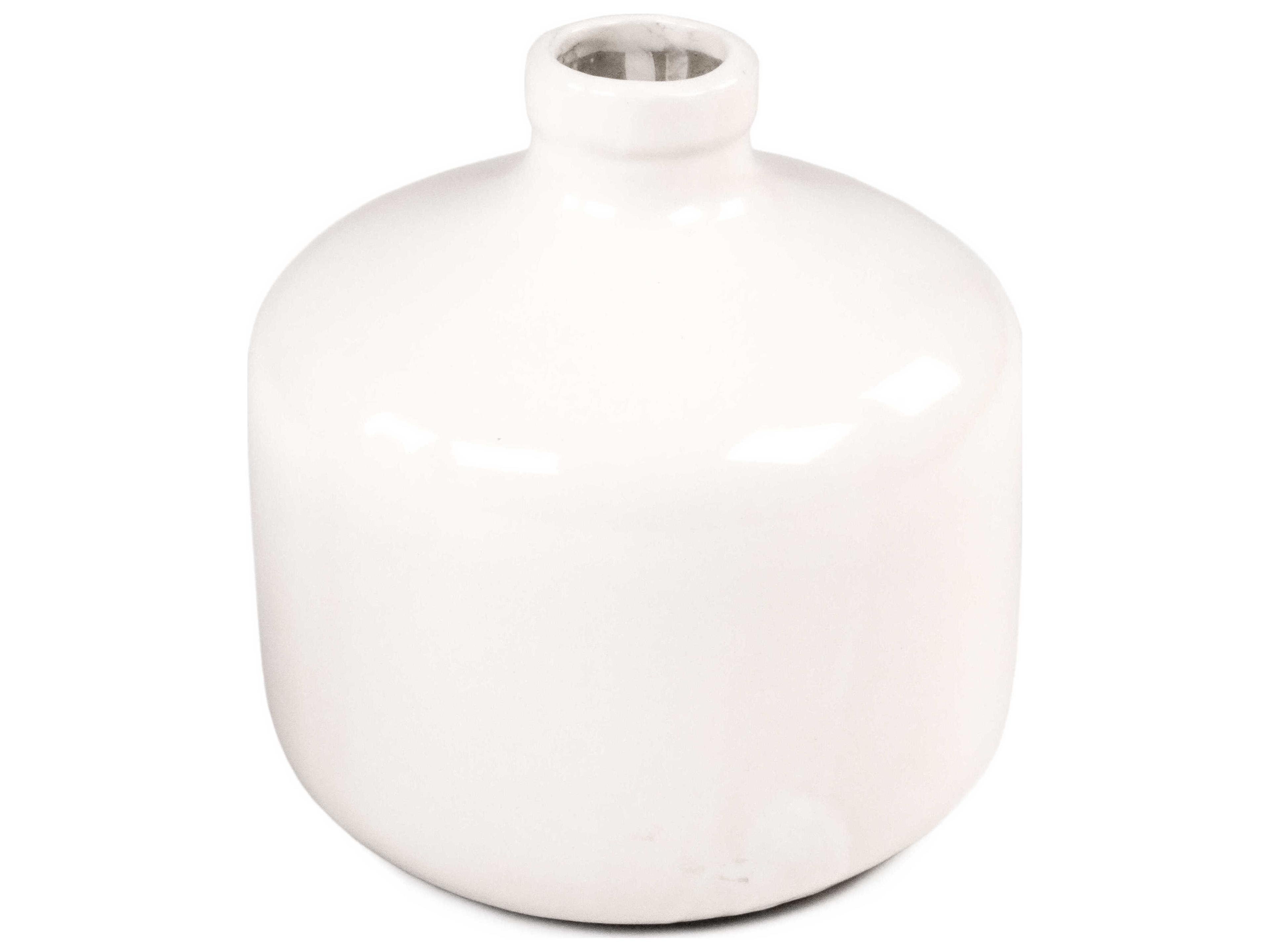 Zentique White PotteryVase