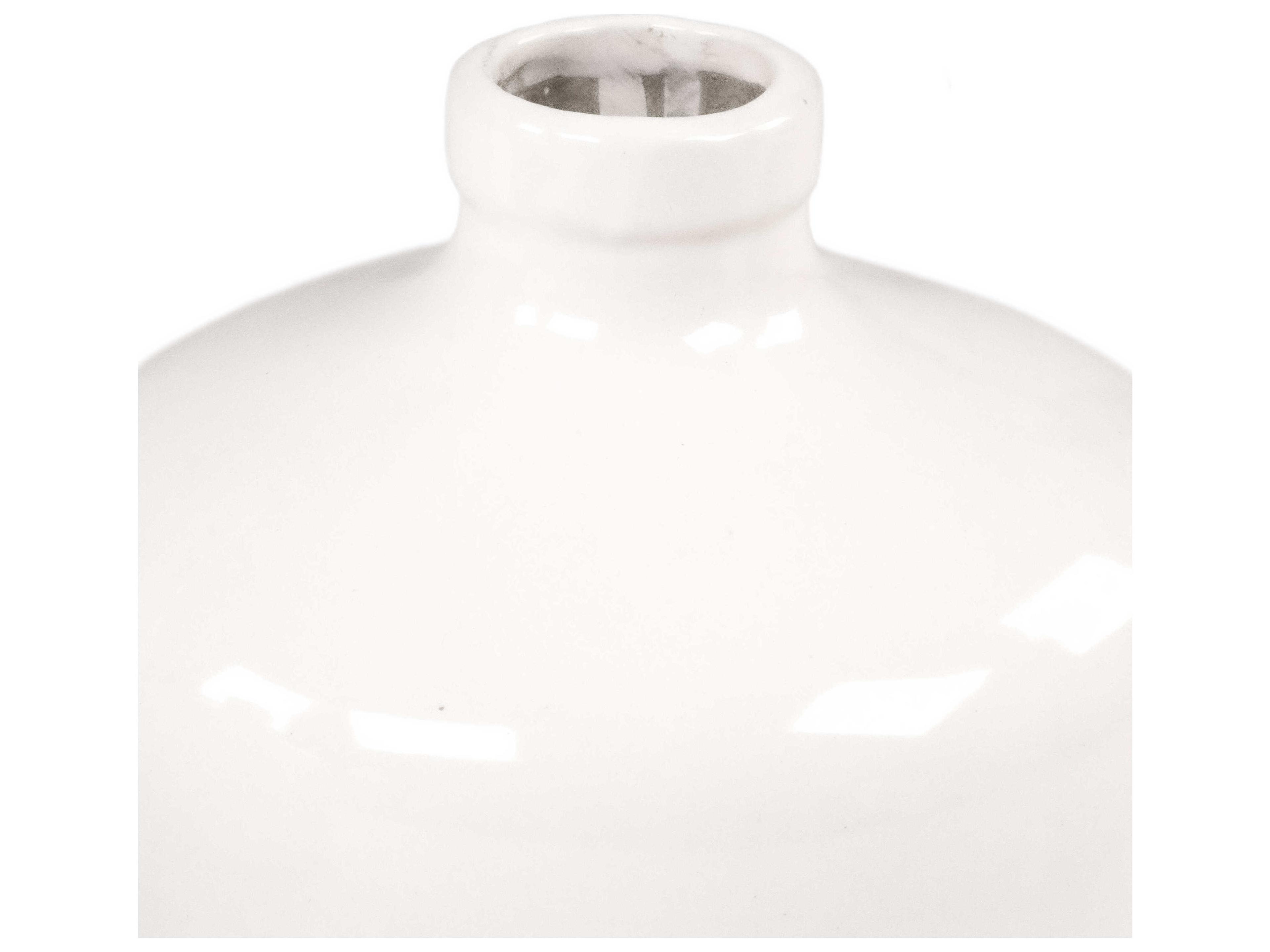 Zentique White PotteryVase