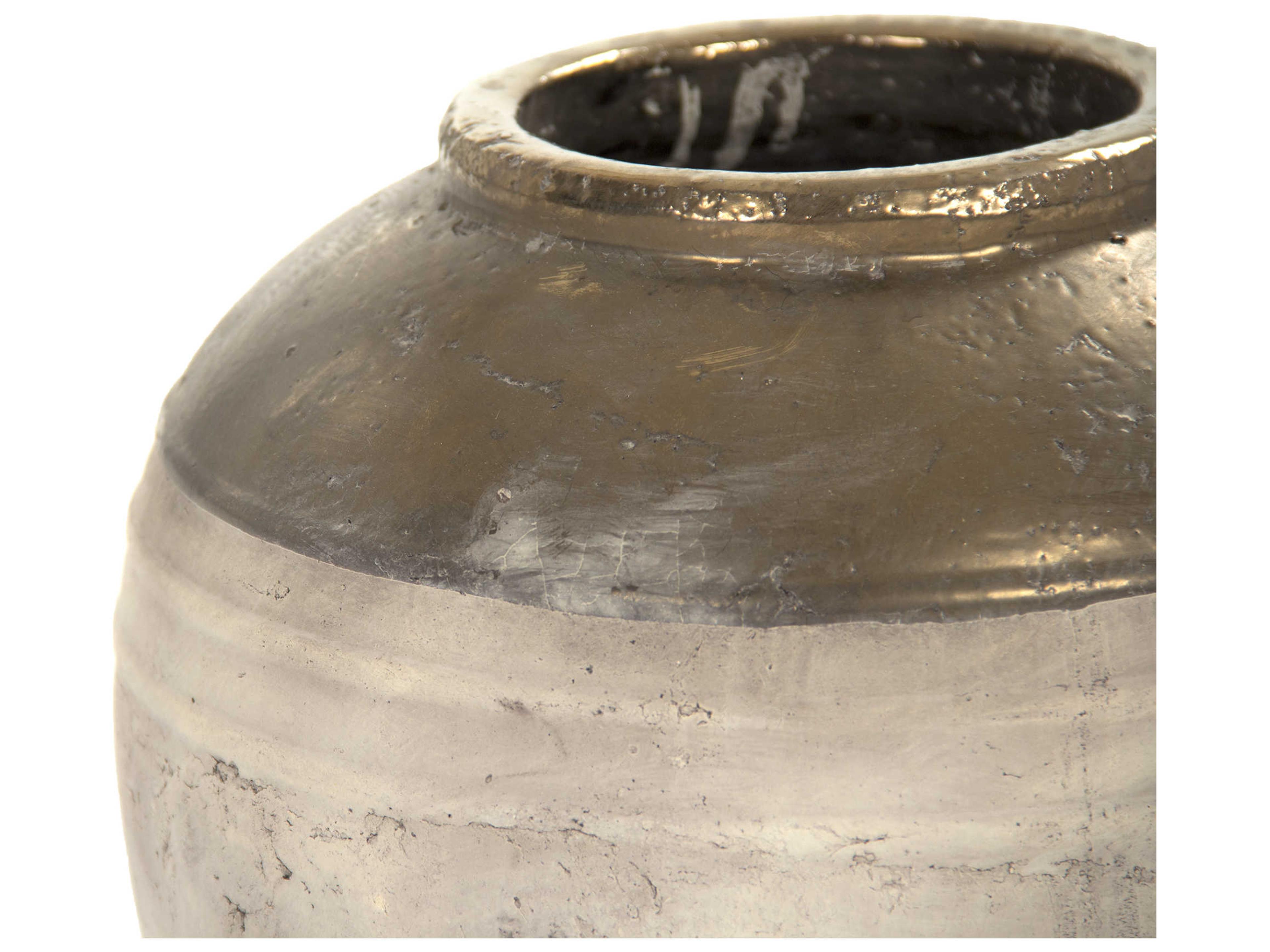 Zentique Gilded Top Vase