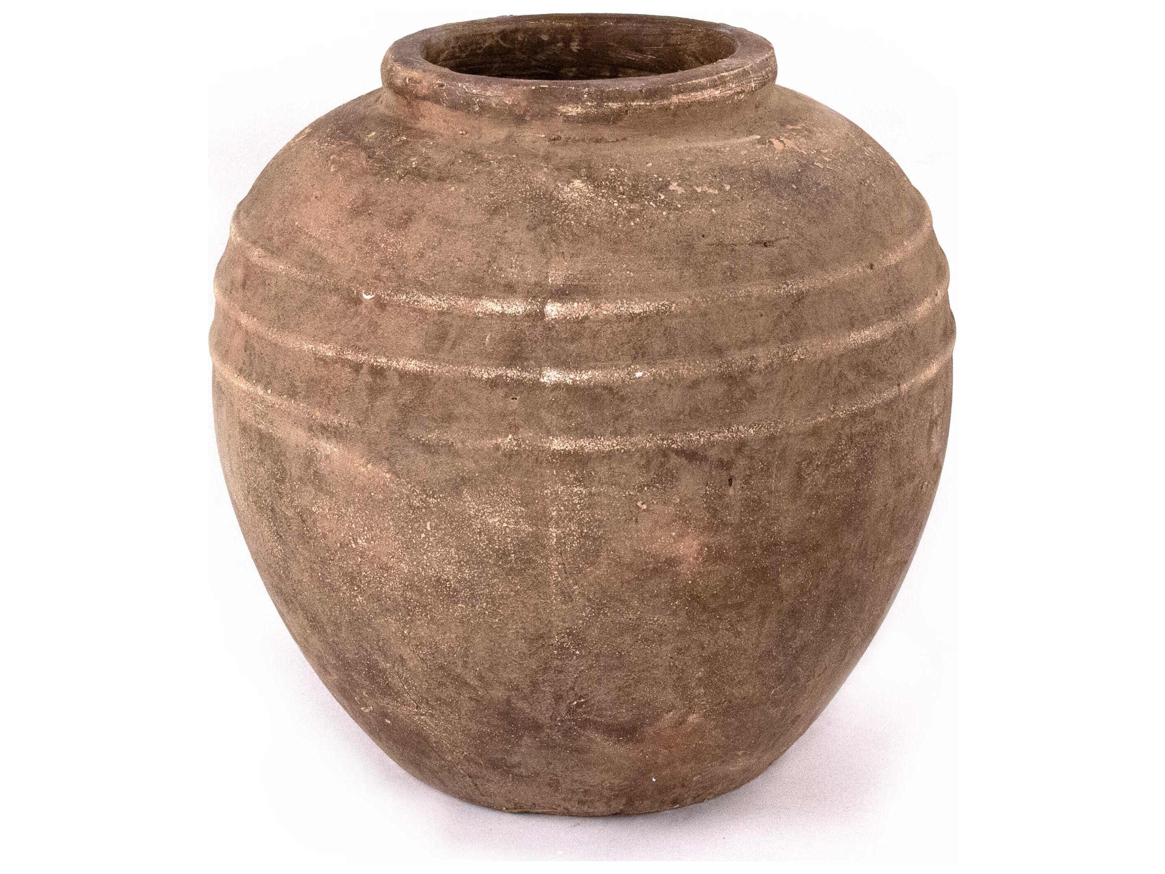 Zentique Distressed Rustic Vase