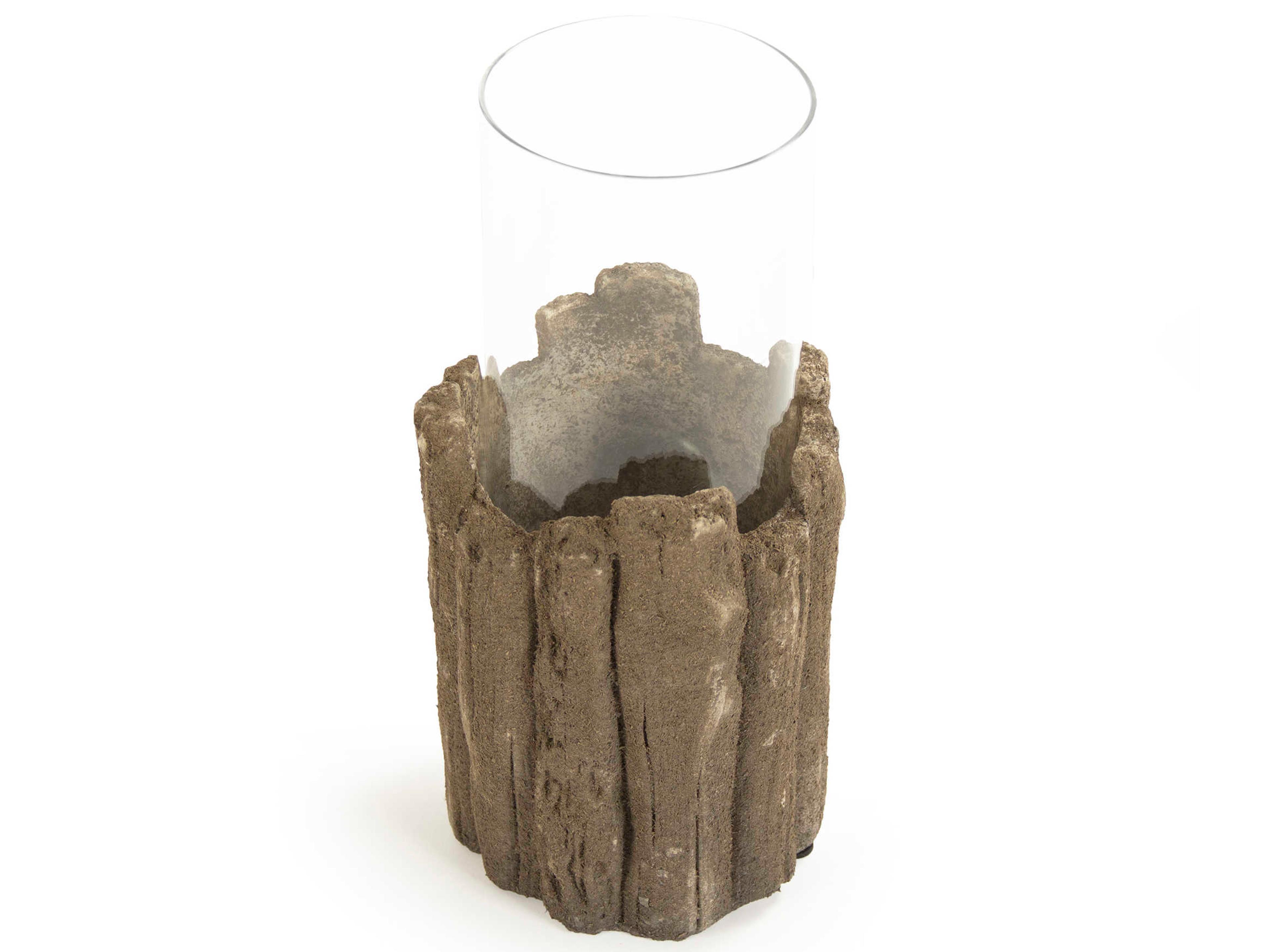 Zentique Brown Candle Holder