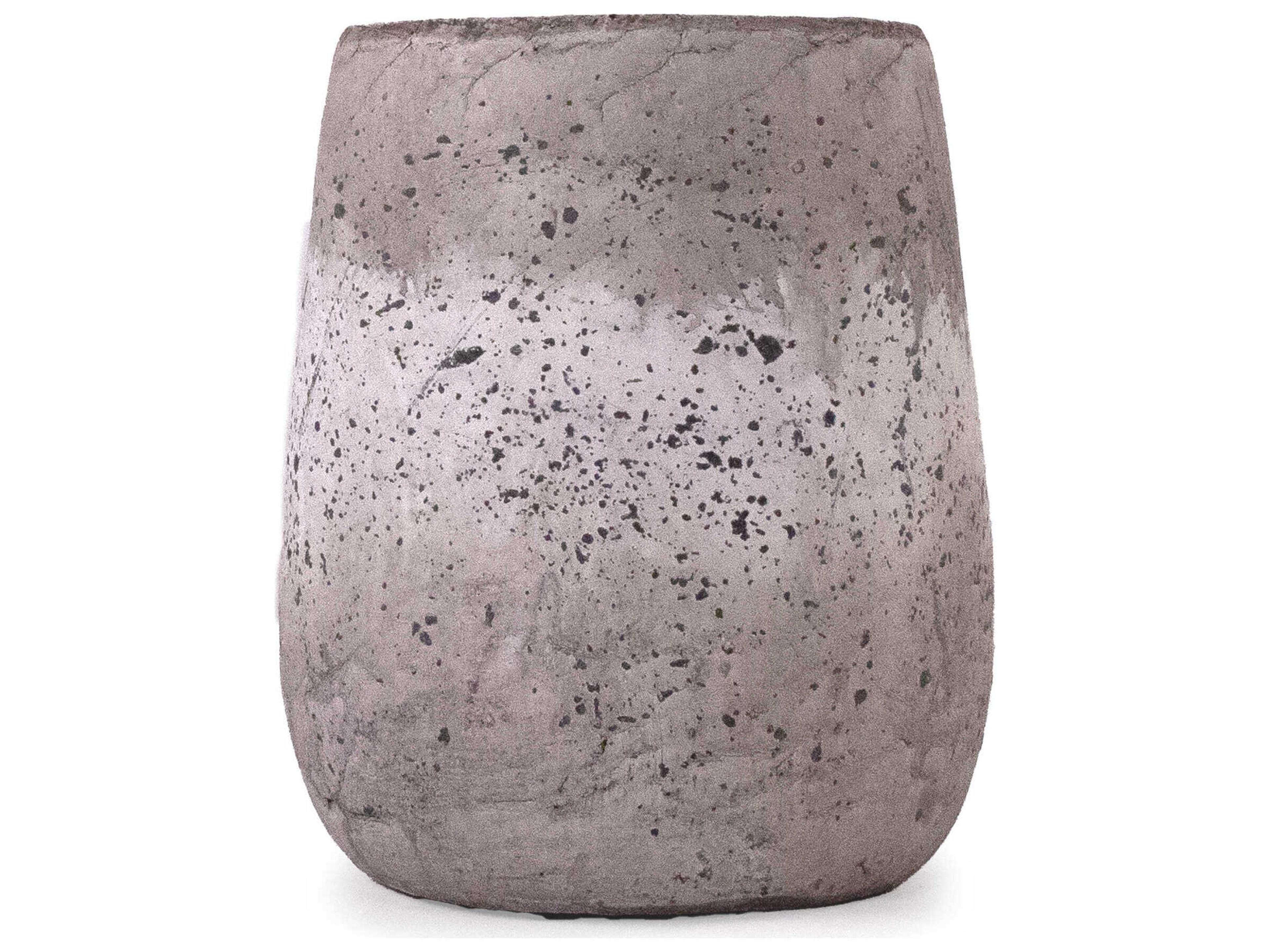 Zentique Distressed Grey Wash Vase