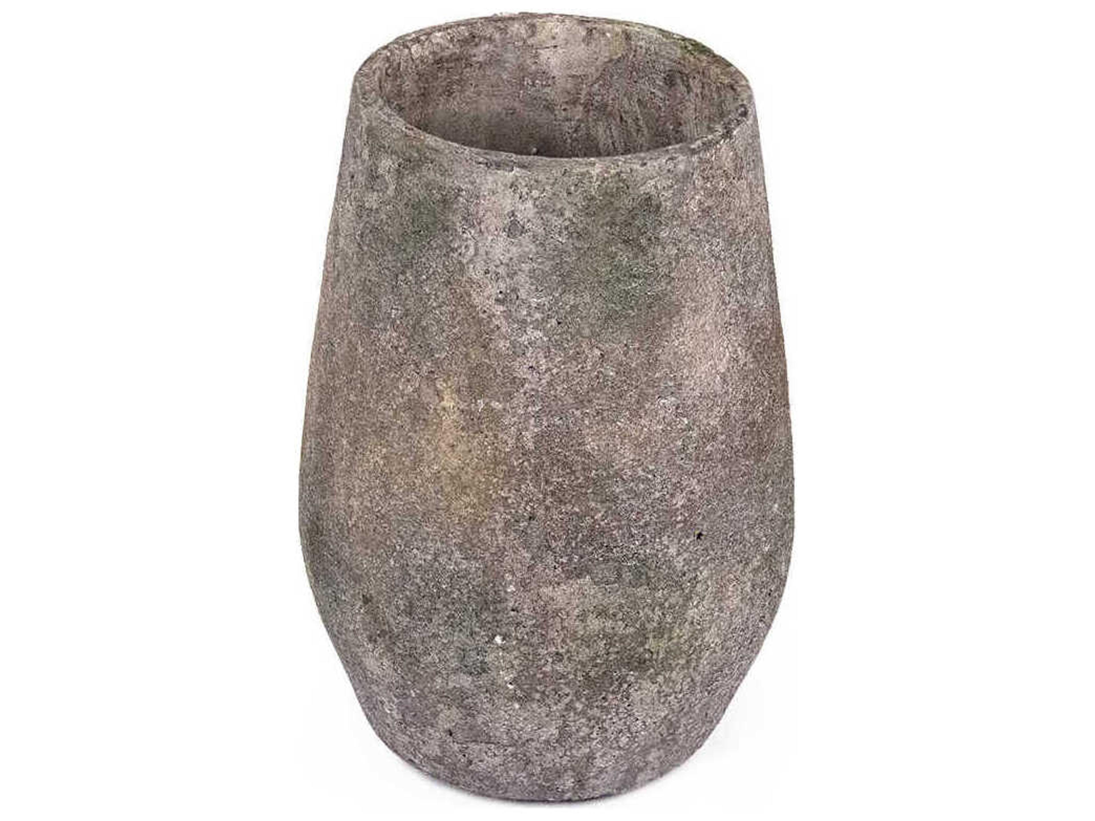 Distressed Grey Vase