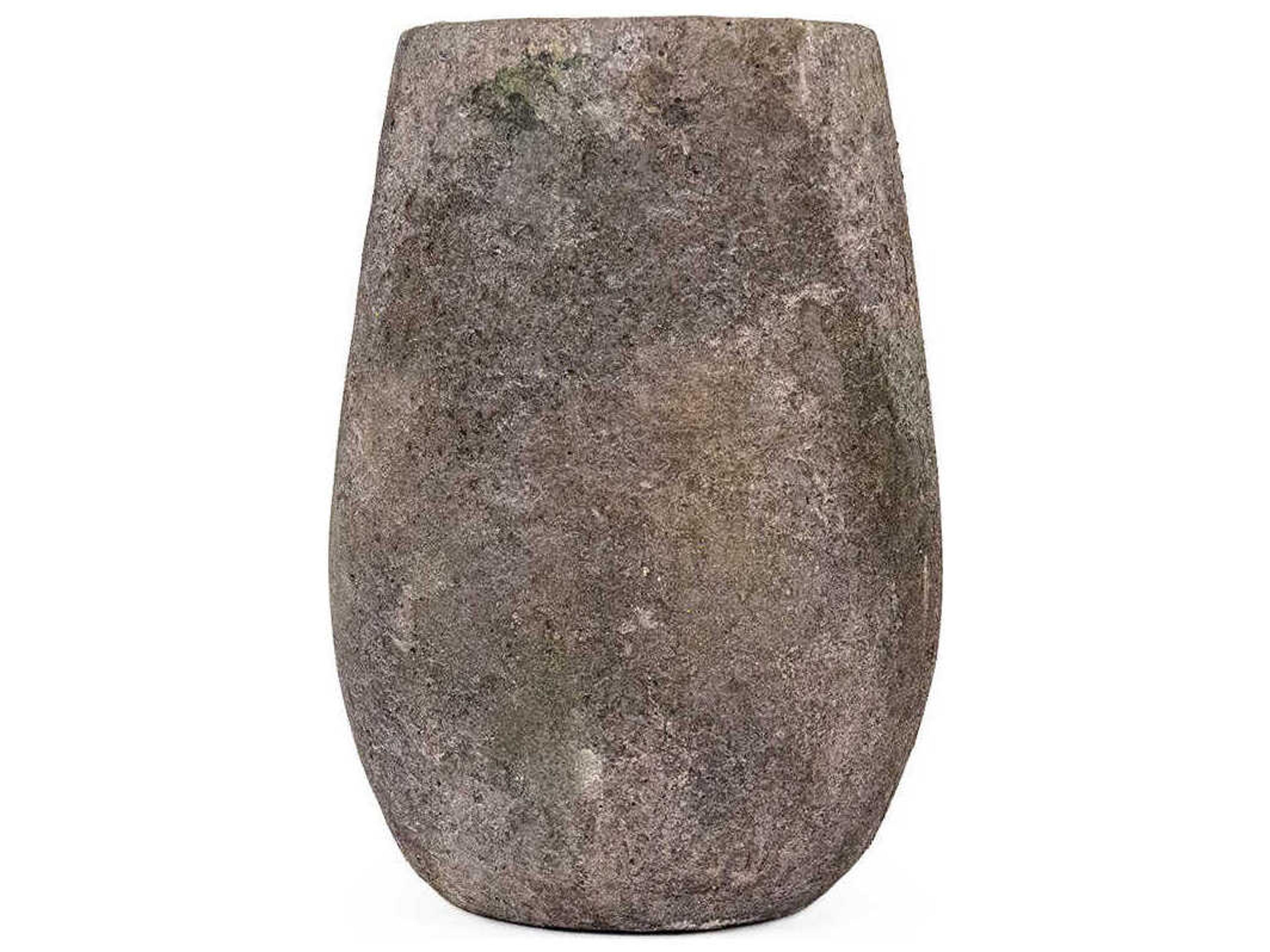 Zentique Distressed Grey Vase