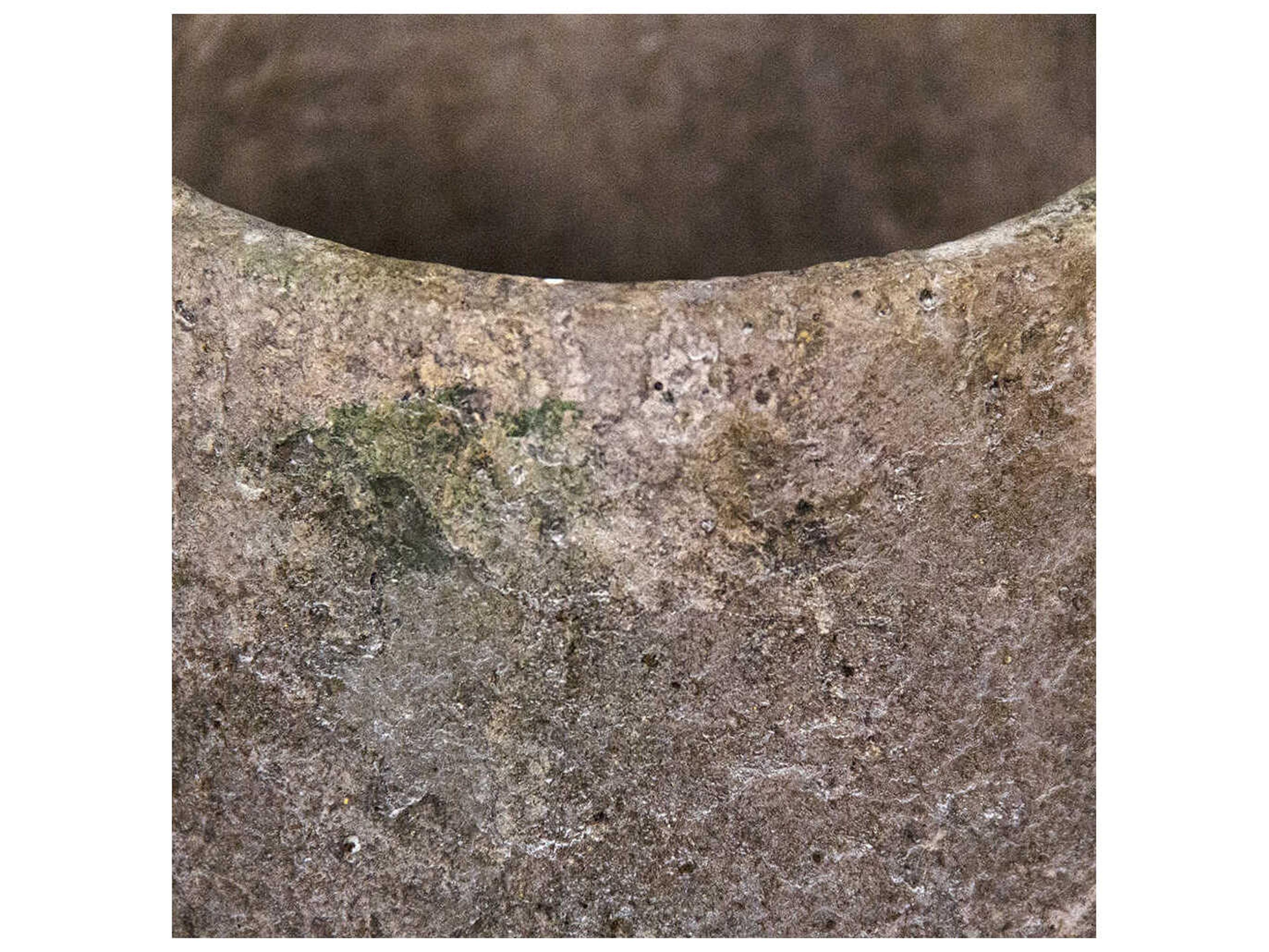 Zentique Distressed Grey Vase