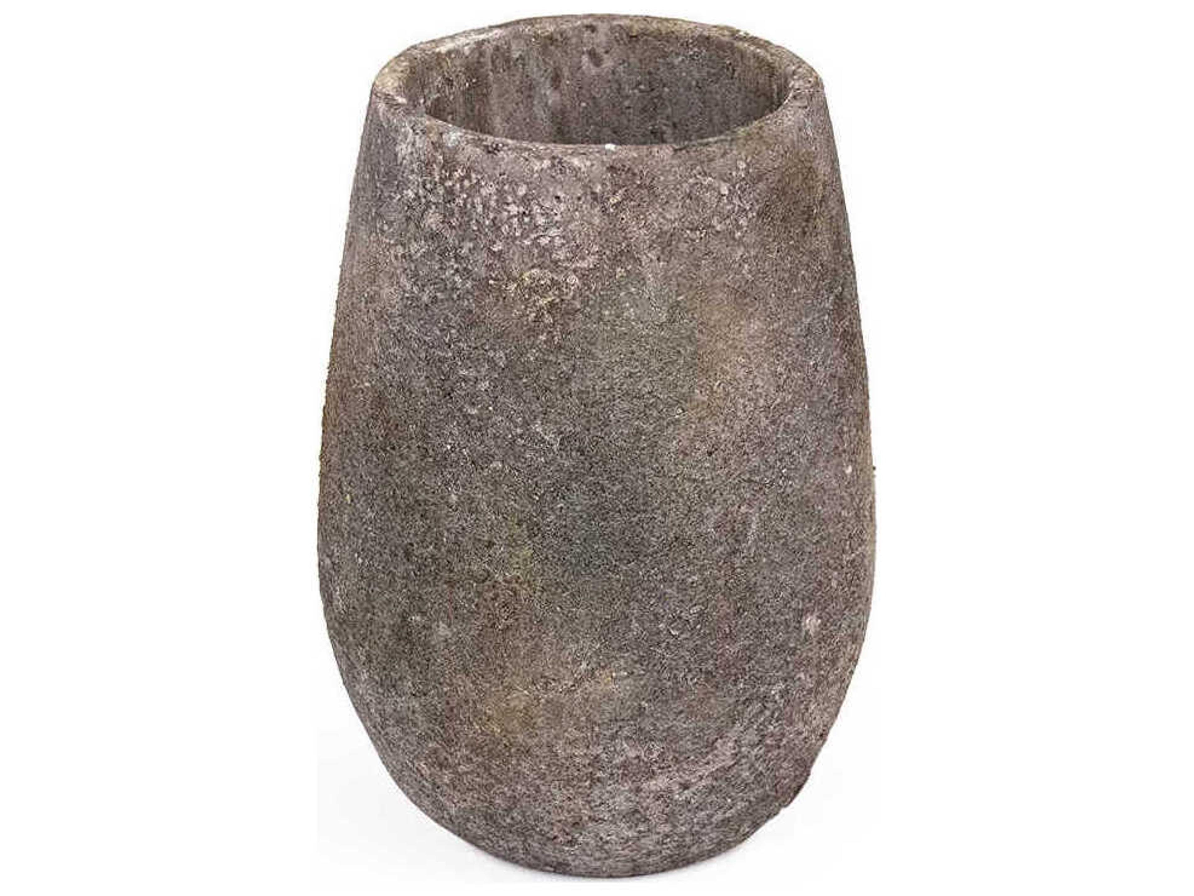 Distressed Grey Vase