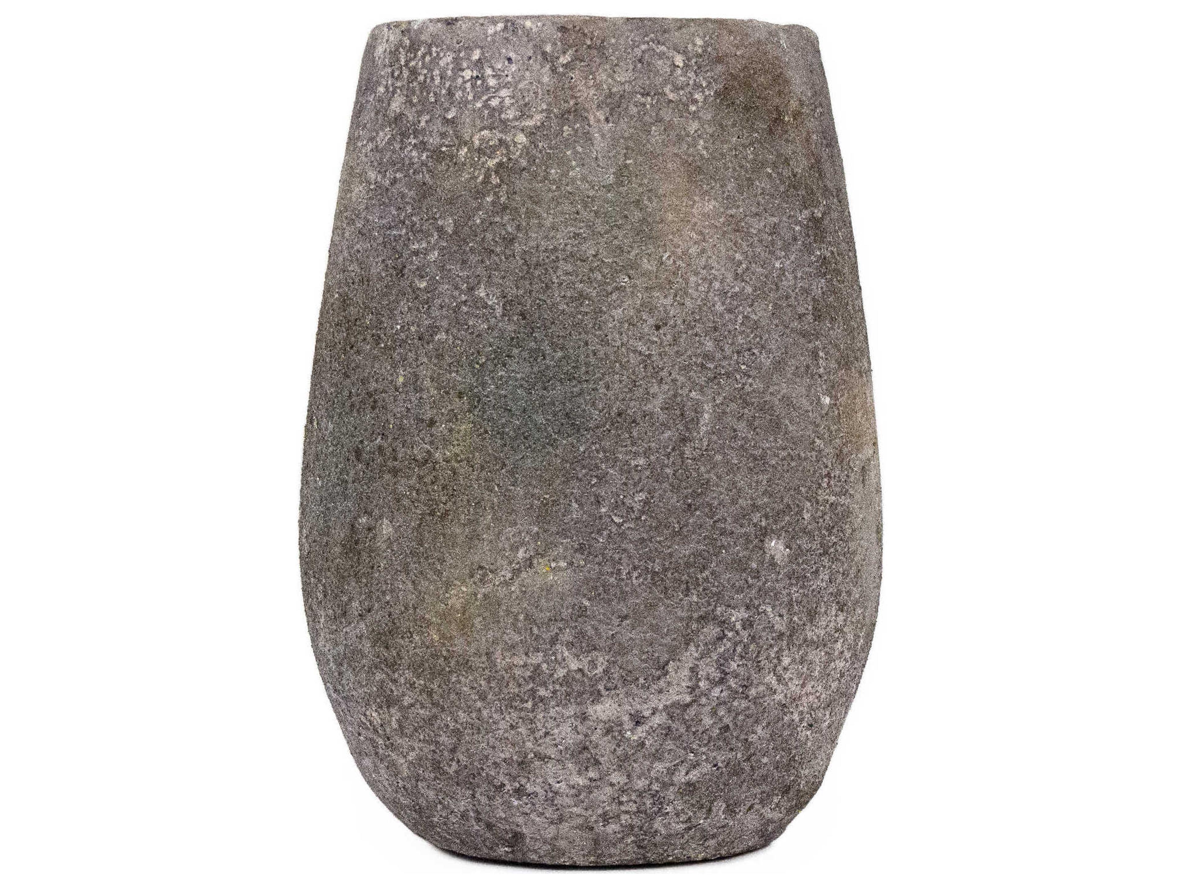 Zentique Distressed Grey Vase