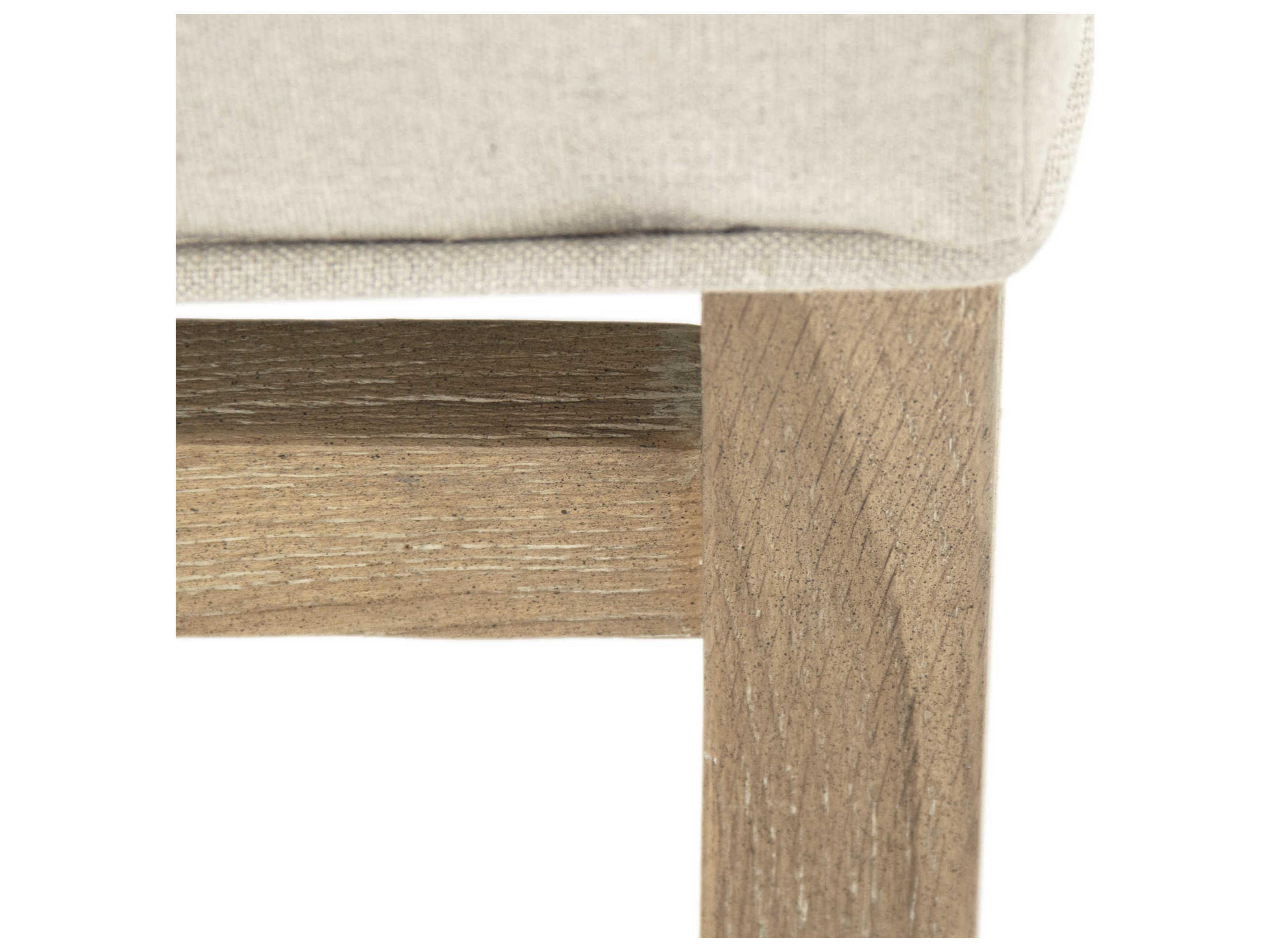 Zentique Cream Fabric Accent Chair