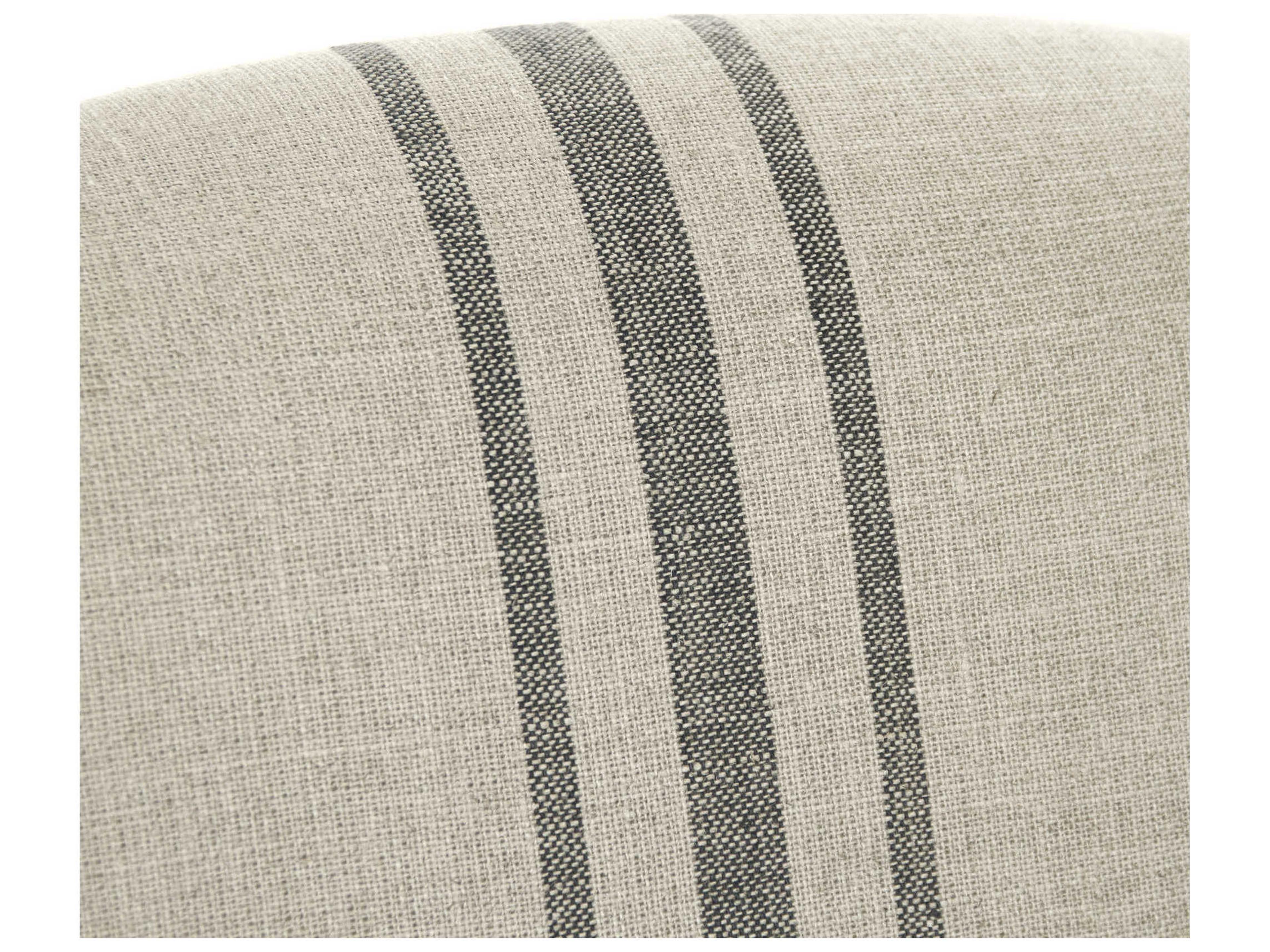 Zentique Beige Fabric Accent Chair