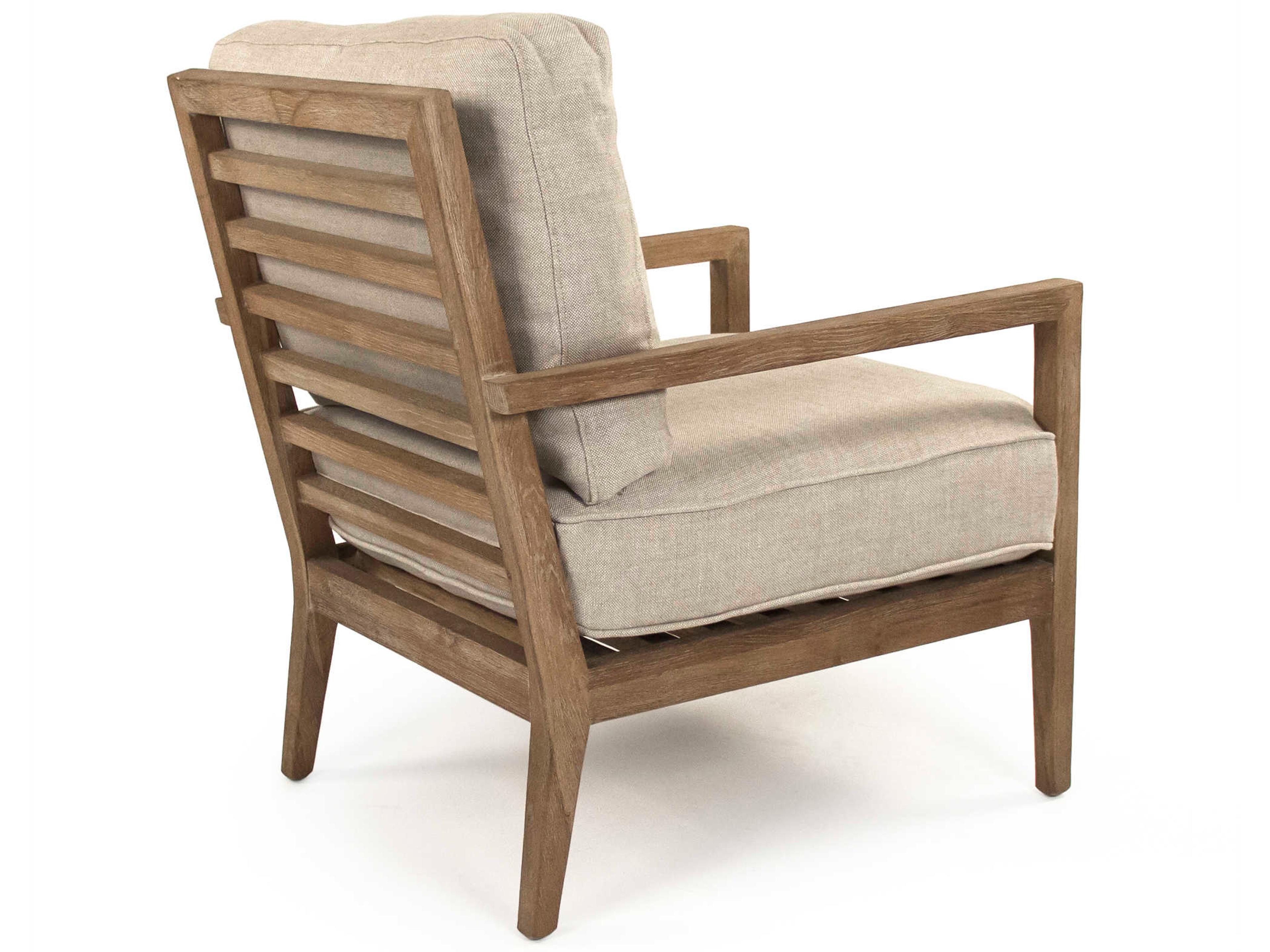 Zentique Cream Fabric Accent Chair