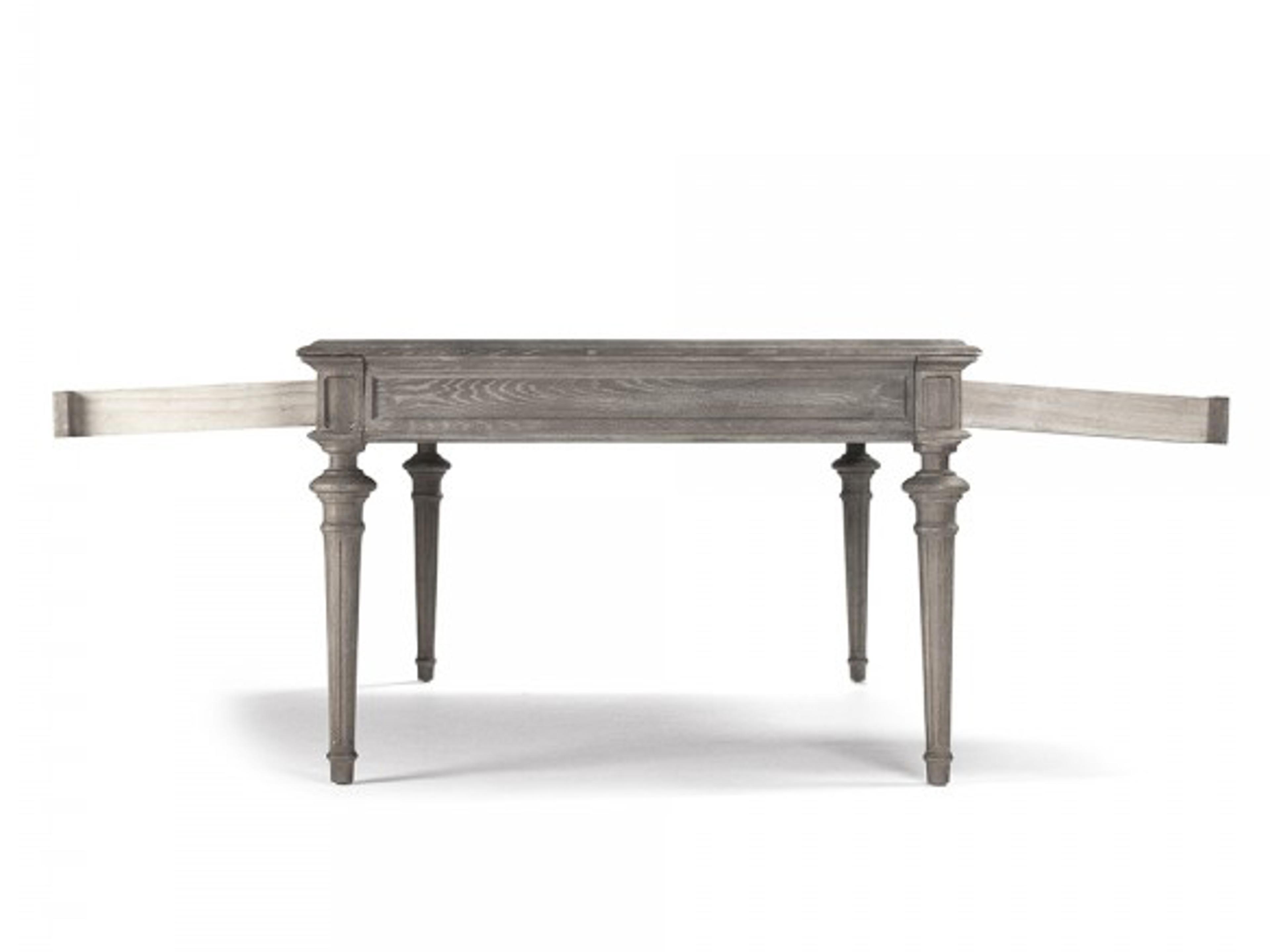 Zentique Rectangular Wood Limed Grey Oak Dining Table