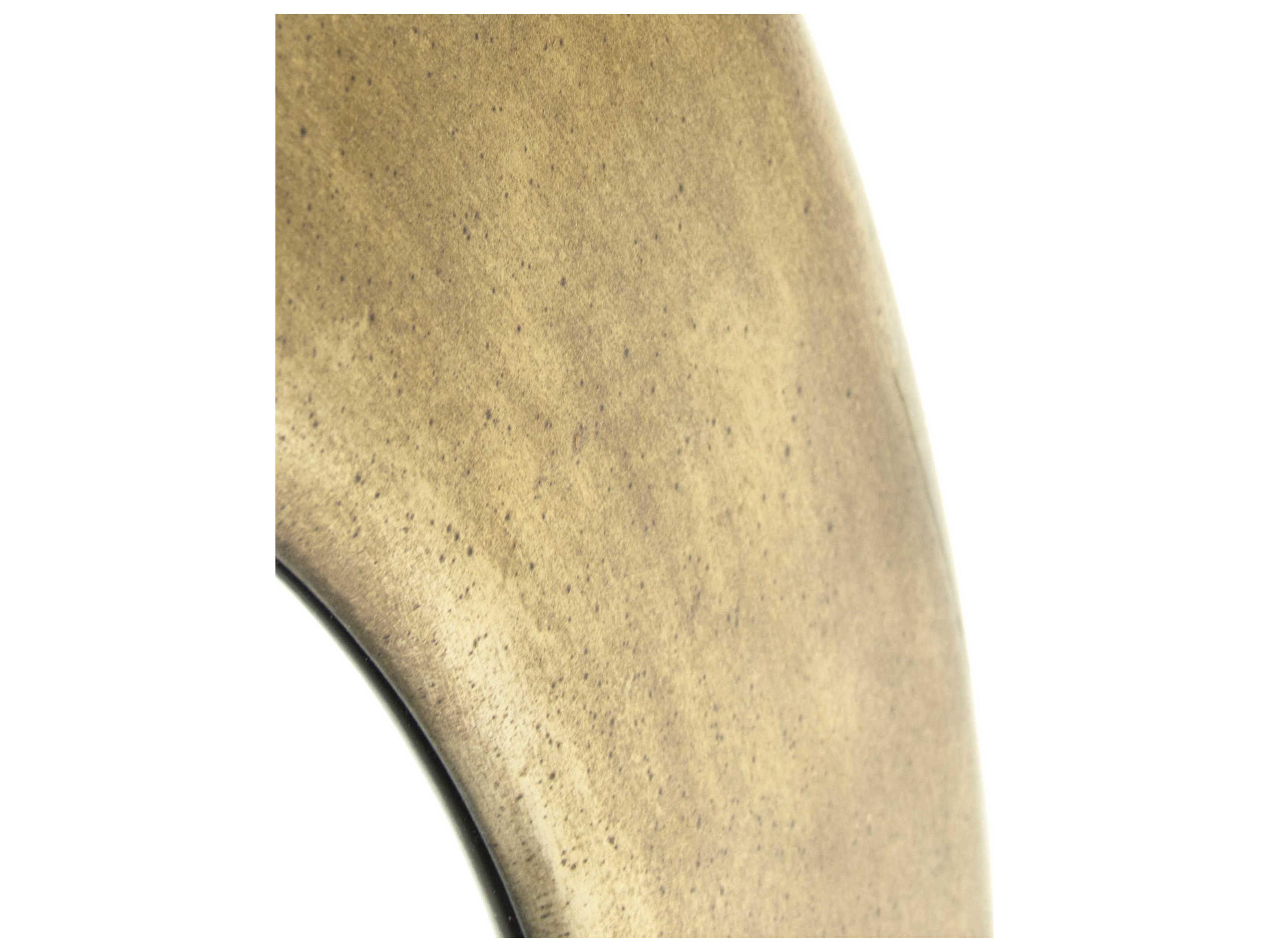 Zentique Aceline Antique Bronze Round Wall Mirror